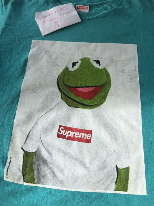 Supreme kermit tee clearance grailed