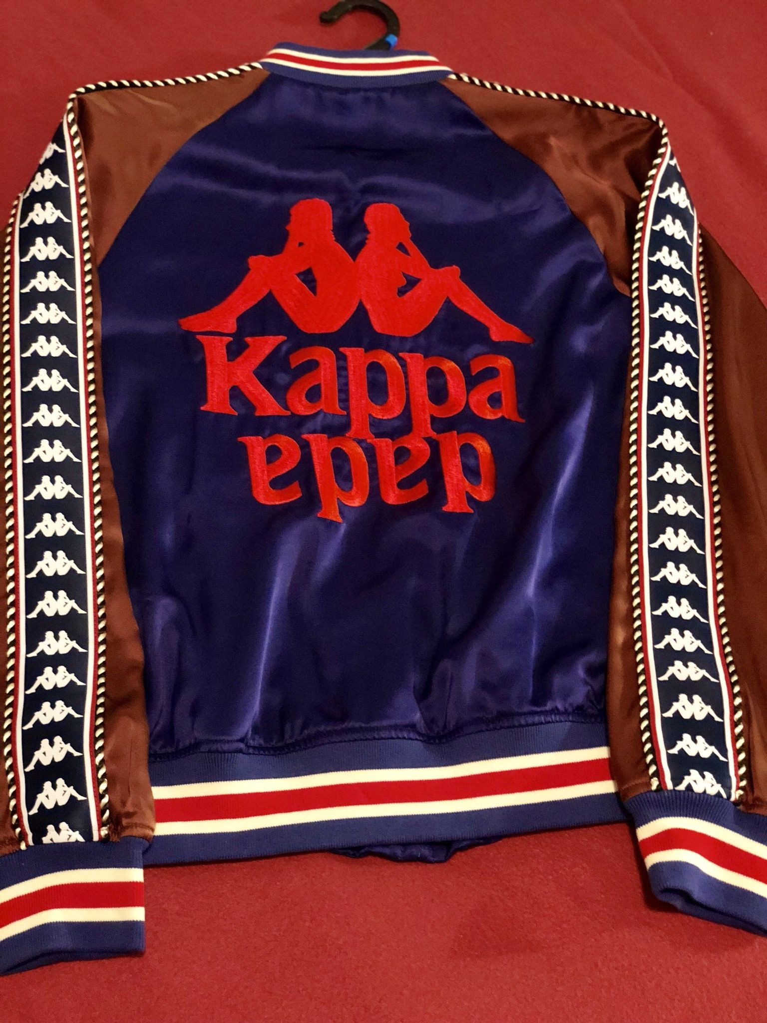 Christian Dada × Kappa Christian Dada Kappa Black Logo Embroidered Souvenir Jacket Size US M / EU 48-50 / 2 - 5 Thumbnail