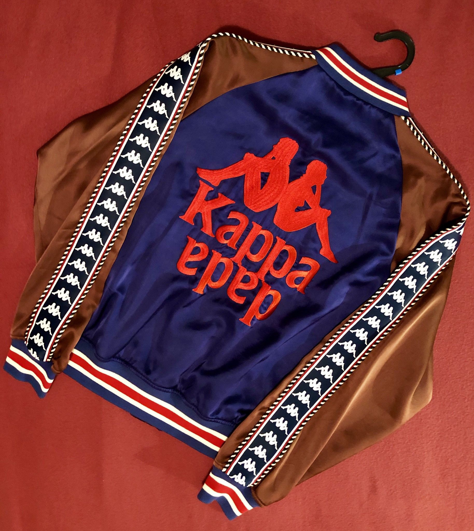 Christian Dada × Kappa Christian Dada Kappa Black Logo Embroidered Souvenir Jacket Size US M / EU 48-50 / 2 - 4 Thumbnail