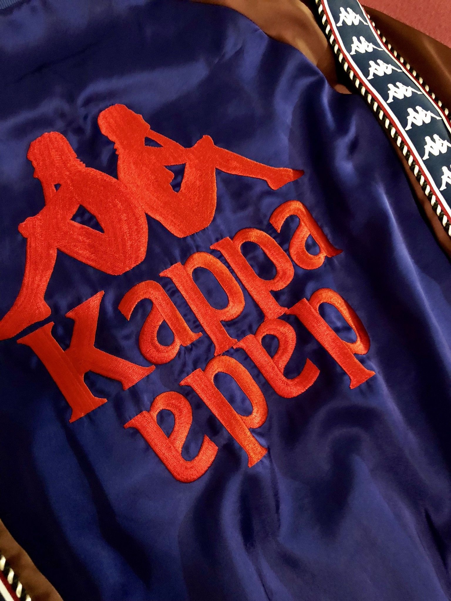 Christian Dada × Kappa Christian Dada Kappa Black Logo Embroidered Souvenir Jacket Size US M / EU 48-50 / 2 - 6 Thumbnail