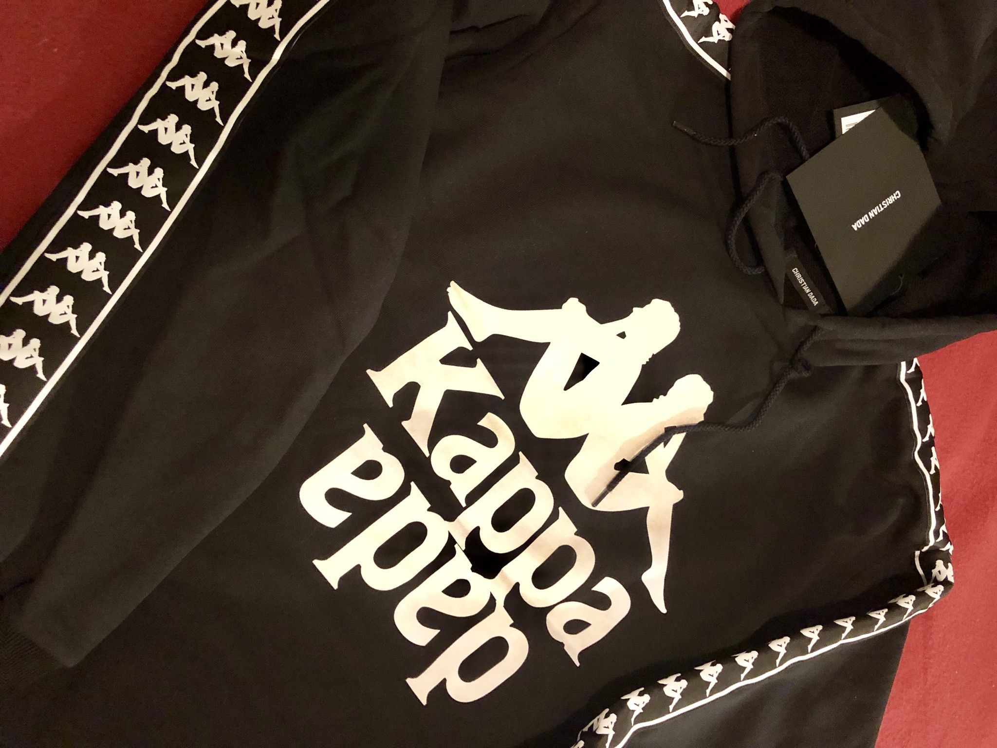 Christian Dada × Kappa Christian Dada X Kappa Hoodie Black Label Size US L / EU 52-54 / 3 - 4 Thumbnail