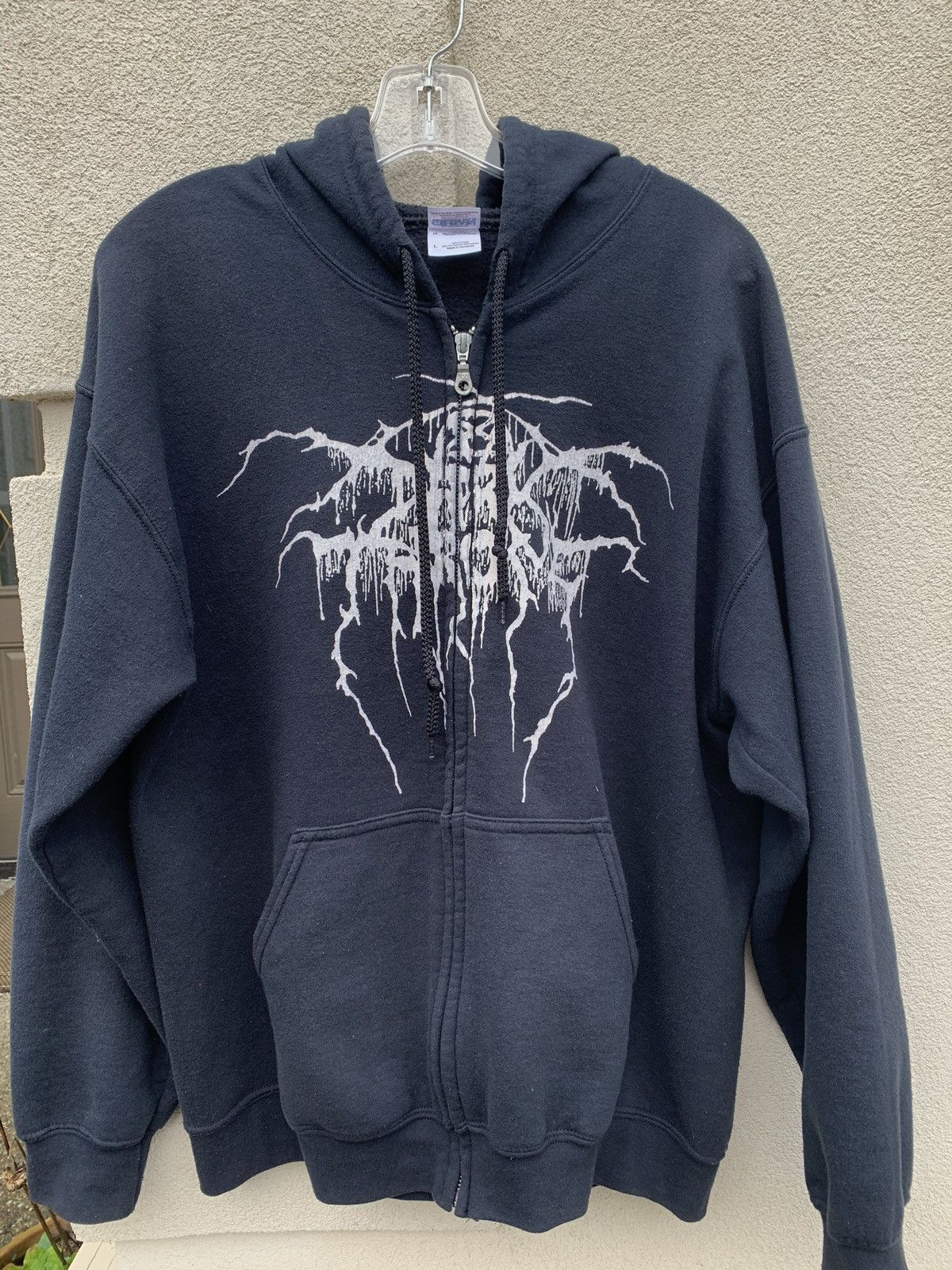 Vintage Vintage 1999 Darkthrone Zip Up Hoodie Black Metal Rare Sz L ...