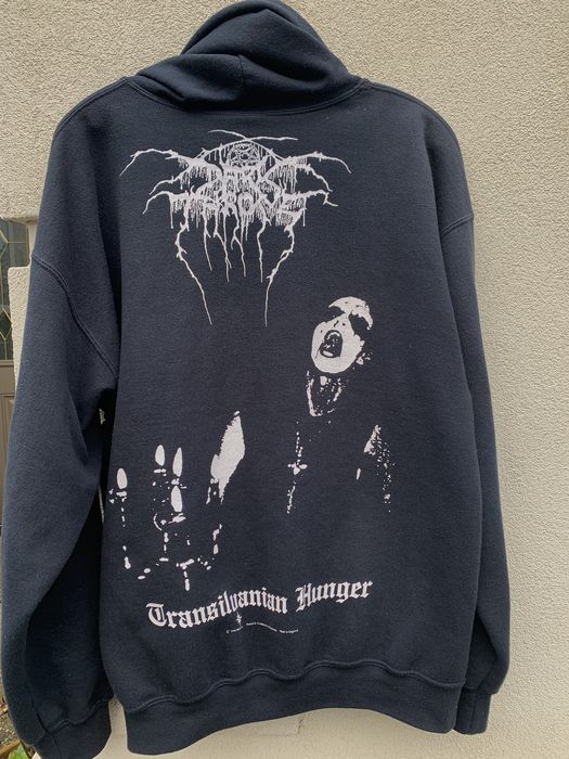 Vintage Vintage 1999 Darkthrone Zip Up Hoodie Black Metal Rare Sz L ...