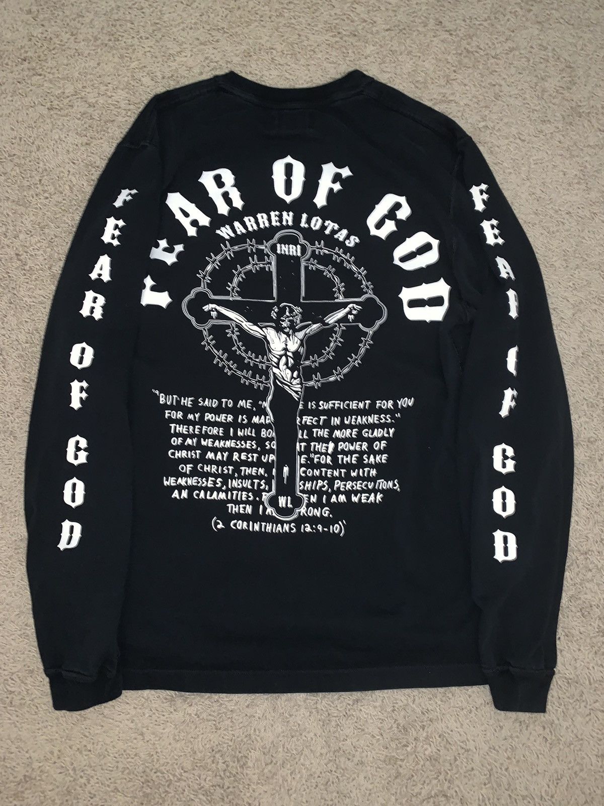 Fear of God Fear of God warren lotas Long Sleeve Tee | Grailed