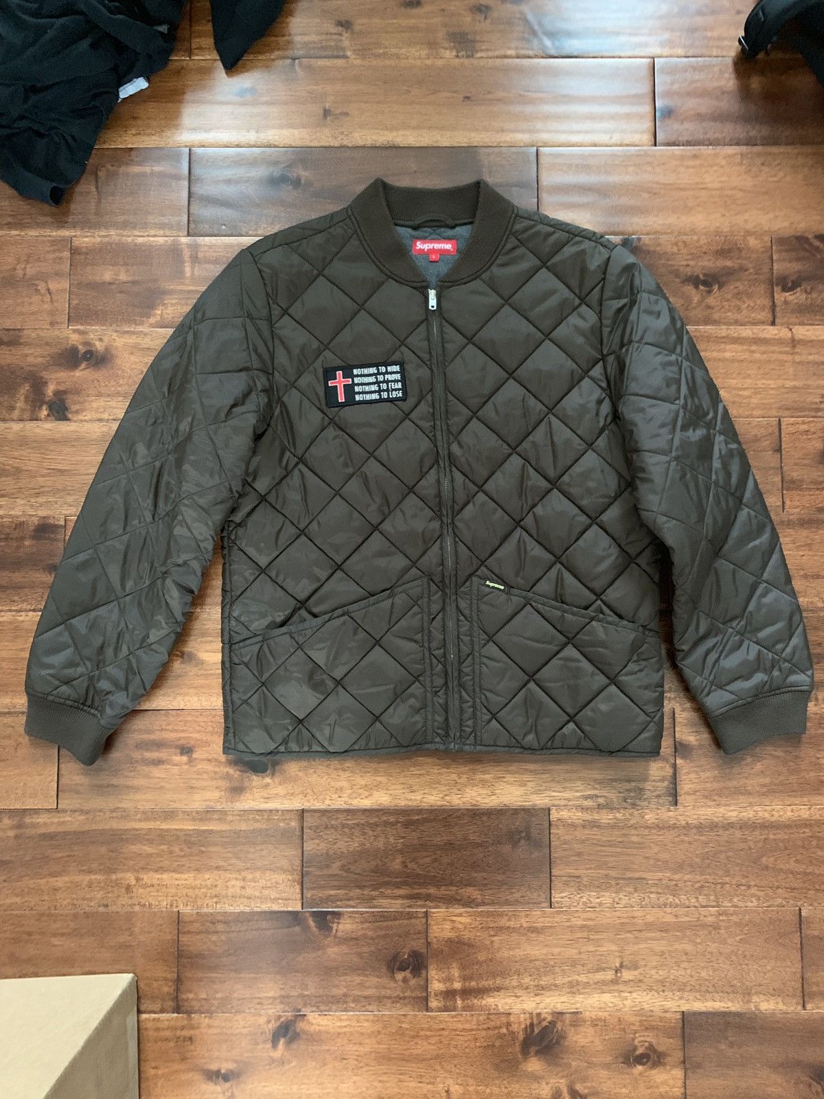 Supreme nothing to hide jacket deals