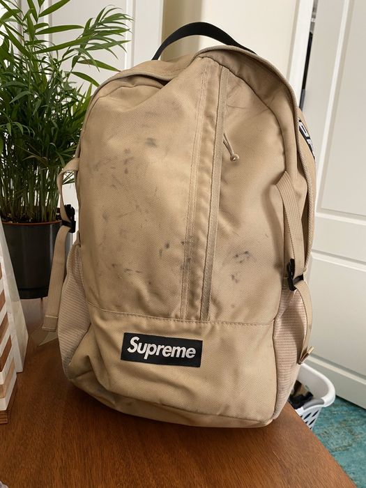 Supreme Supreme Backpack SS18 Tan Clout Bag Grailed