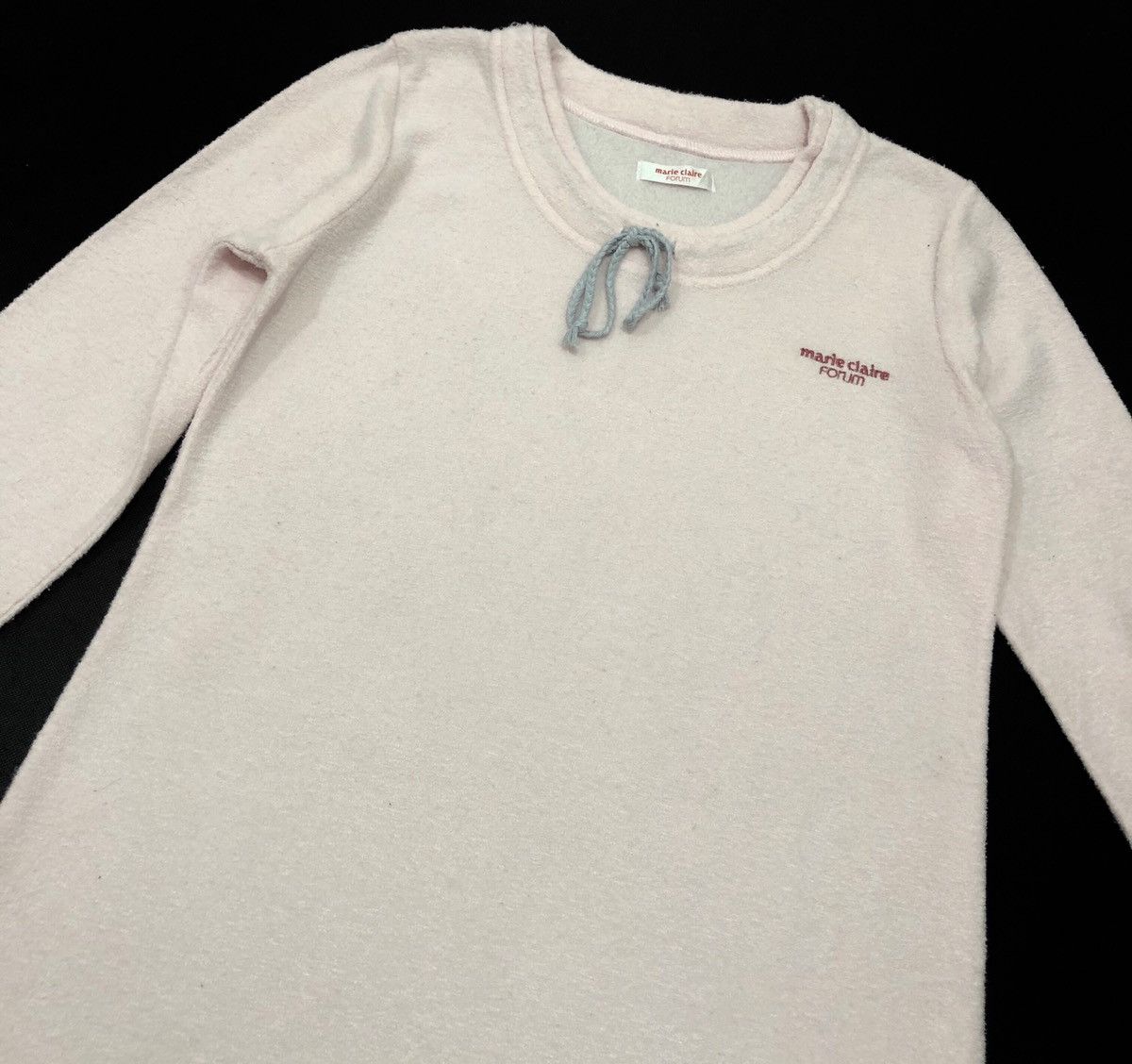 Japanese Brand Marie Claire Forum Fleece Long Sleeves Shirt Size US M / EU 48-50 / 2 - 4 Thumbnail