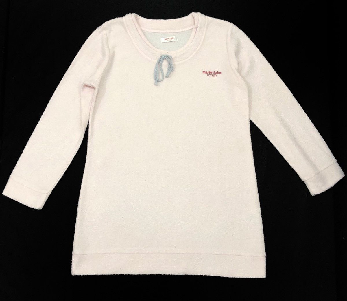 Japanese Brand Marie Claire Forum Fleece Long Sleeves Shirt Size US M / EU 48-50 / 2 - 1 Thumbnail
