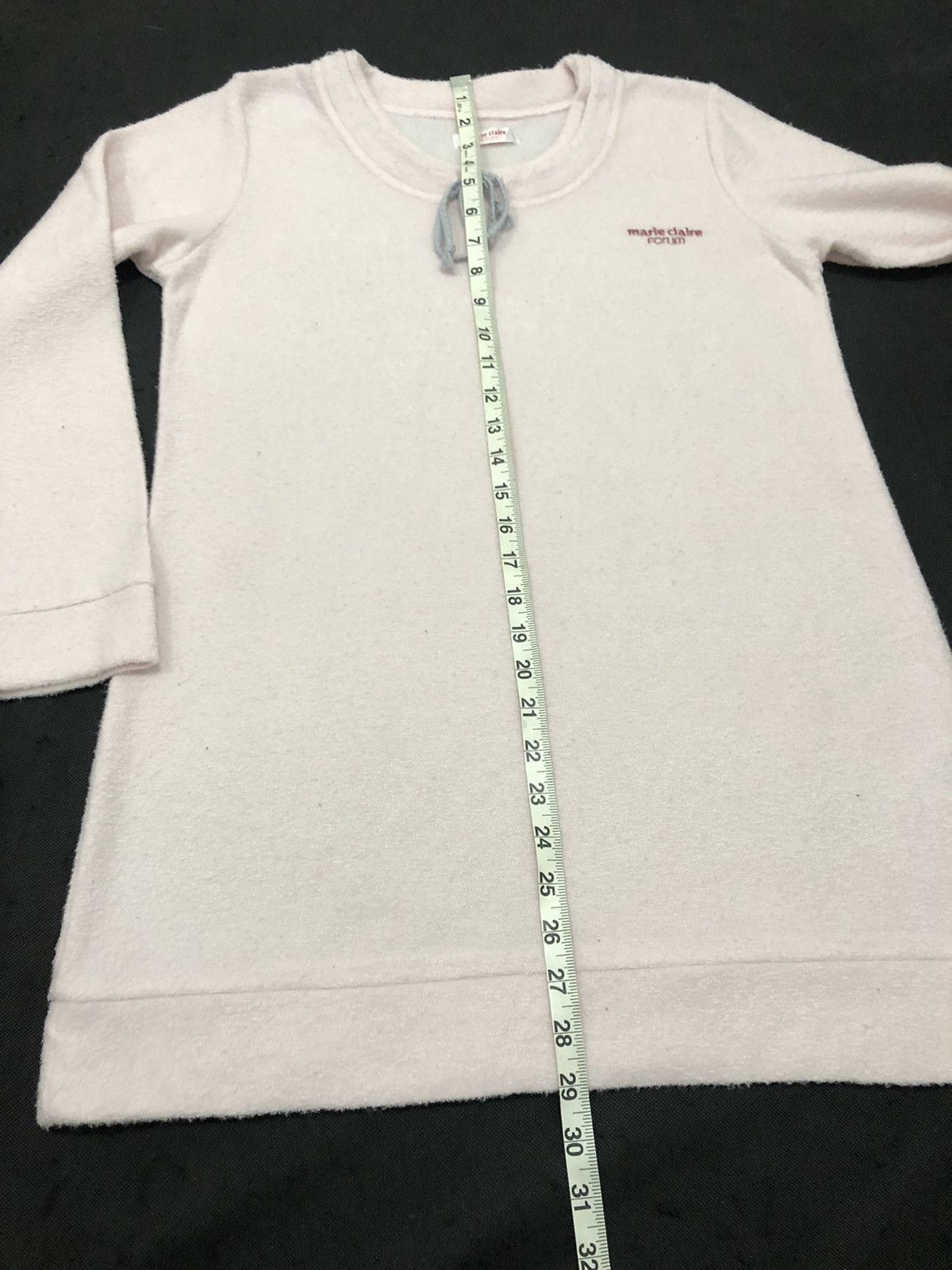 Japanese Brand Marie Claire Forum Fleece Long Sleeves Shirt Size US M / EU 48-50 / 2 - 8 Thumbnail