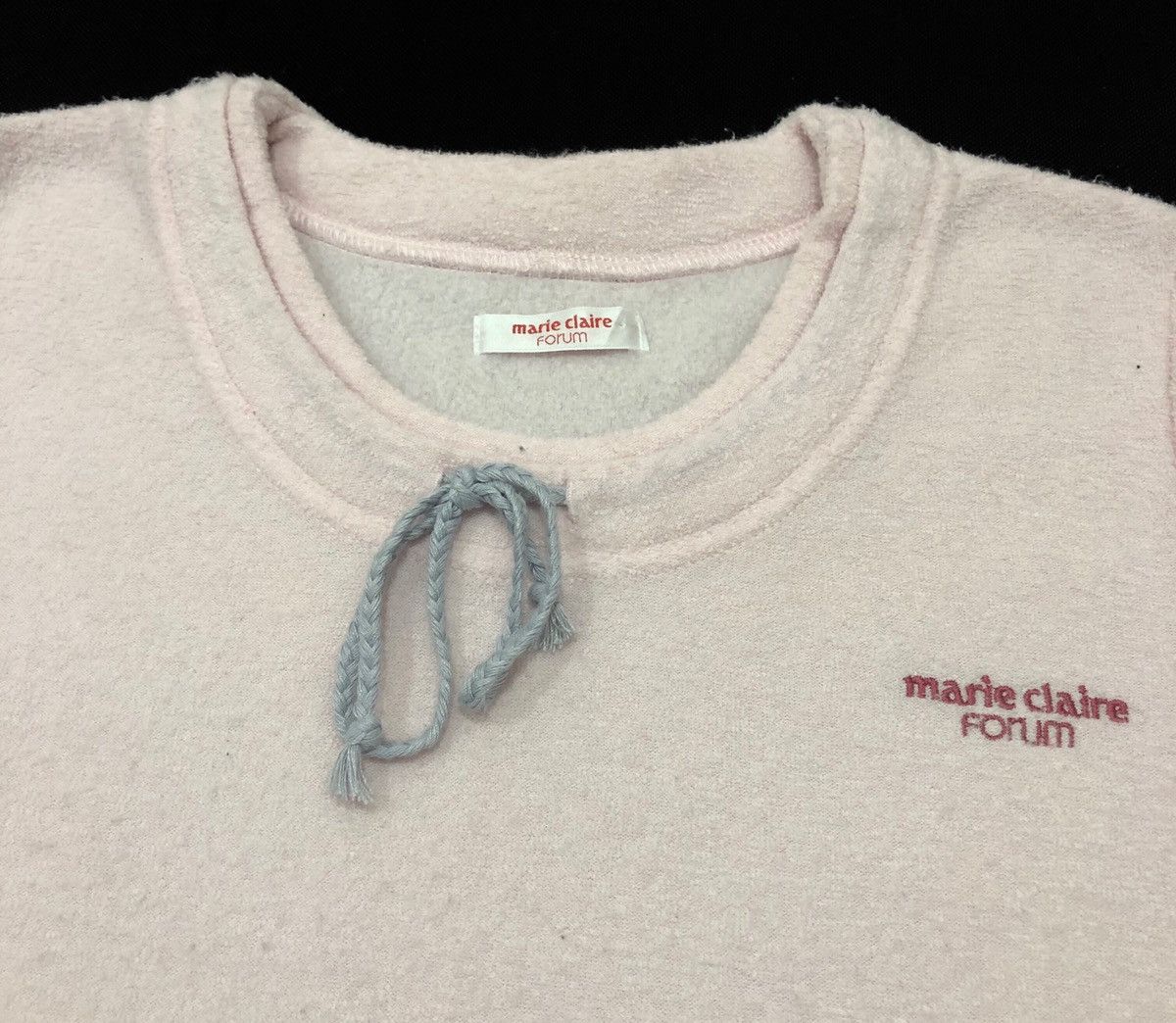 Japanese Brand Marie Claire Forum Fleece Long Sleeves Shirt Size US M / EU 48-50 / 2 - 3 Thumbnail