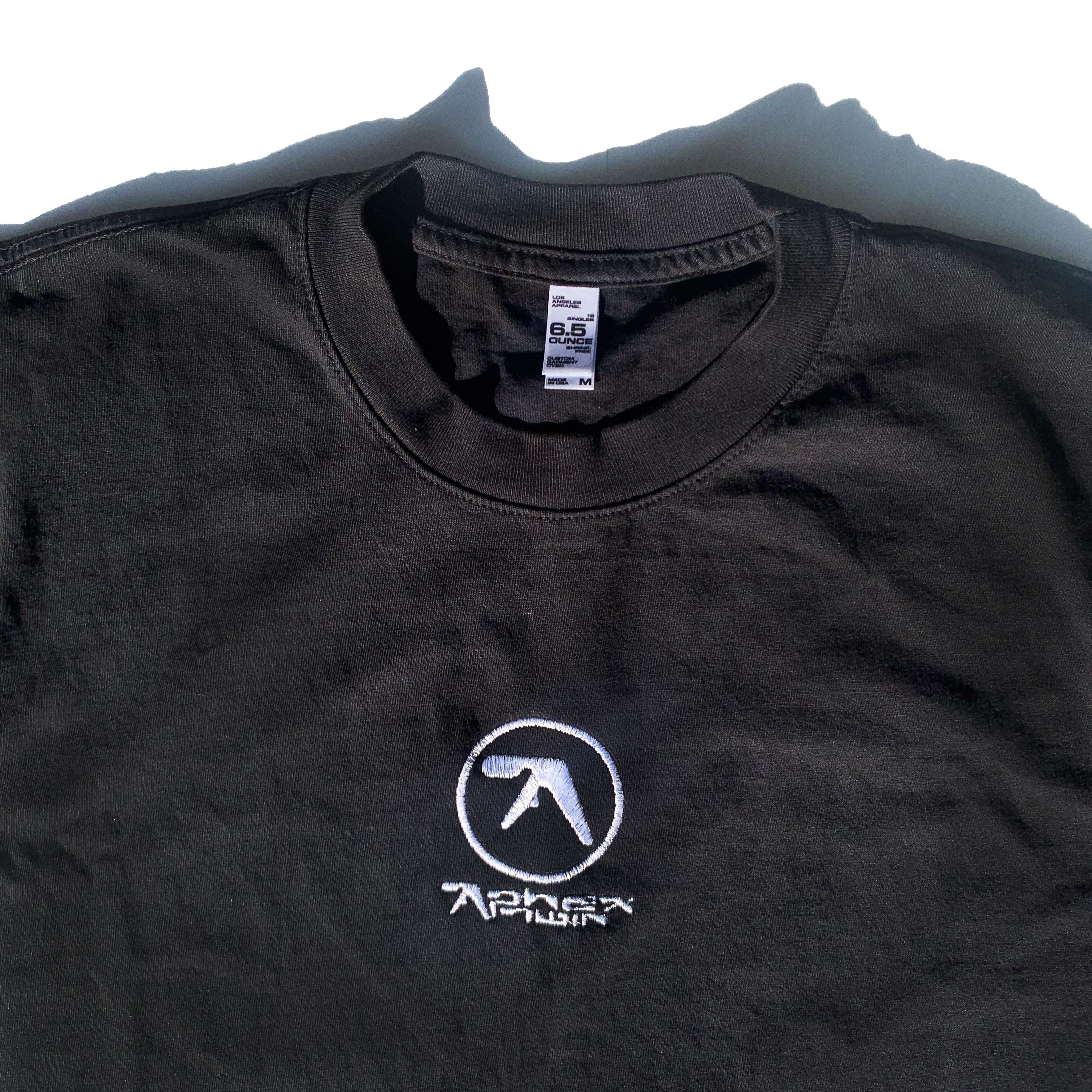 Band Tees Aphex Twin Embroidered T-Shirt Size US L / EU 52-54 / 3 - 2 Thumbnail