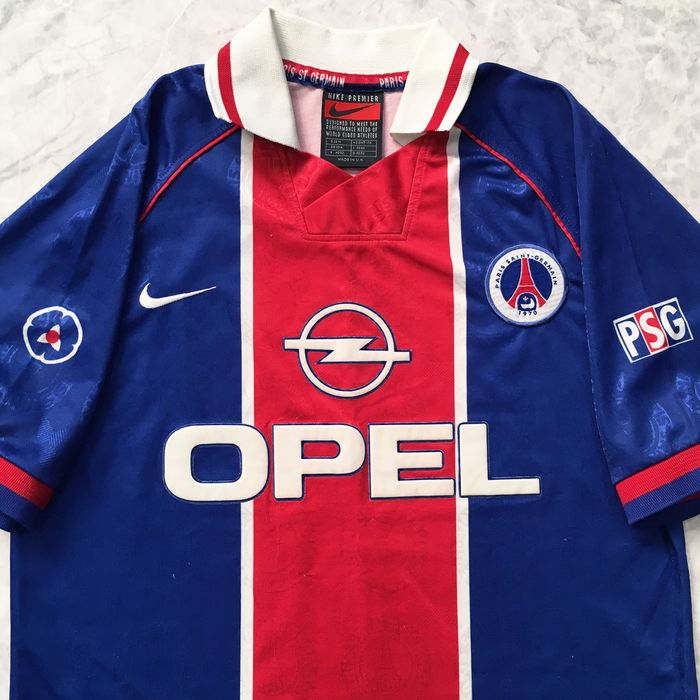 Nike Vintage 90's Opel NIKE Paris Saint Germain PSG Jersey SHIRT | Grailed