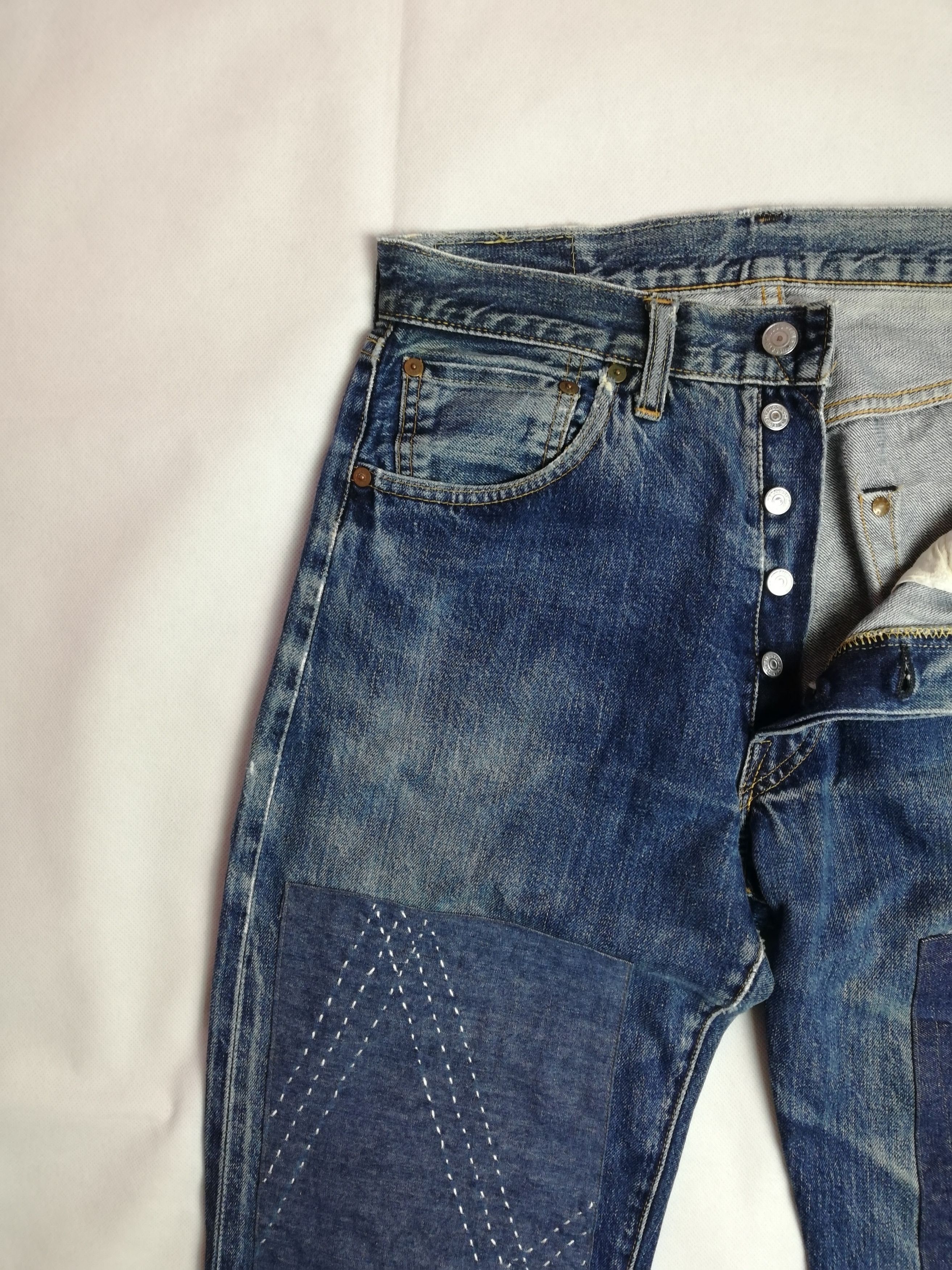 Levi's Custom LVC 501XX Big E 1955 model | Grailed