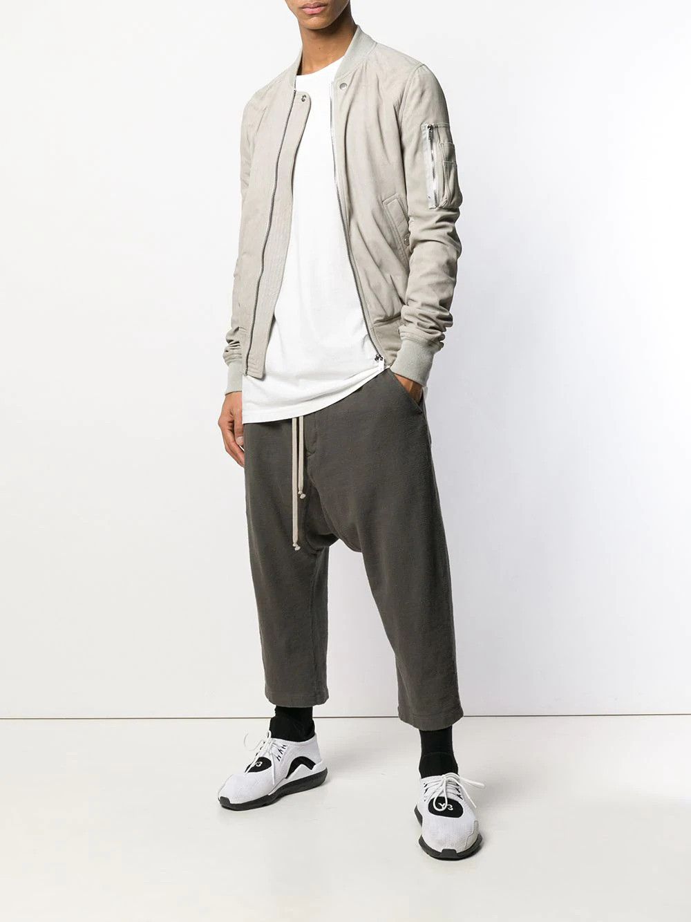 RickOwens 19SS Tailored Jacket oyster