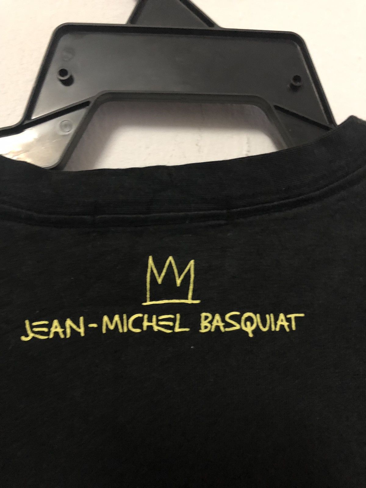 Jean-Michel Basquiat × Uniqlo Vtg JEAN MICHEL BASQUIAT T Shirt Longsleeve Peso Neto Size US L / EU 52-54 / 3 - 7 Thumbnail