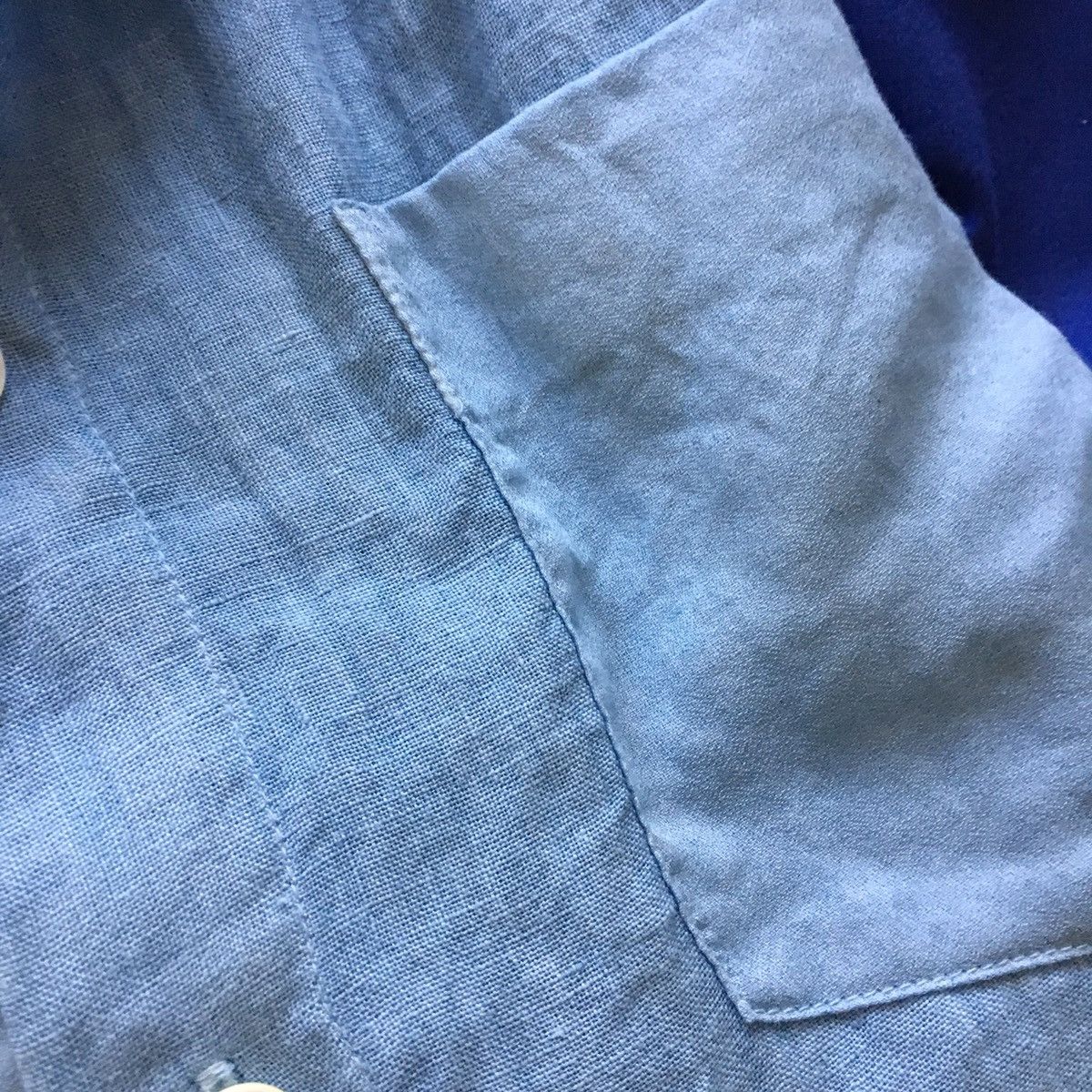 Blue Blue Japan Blue Blue Japan indigo linen shirt Sz 2 Size US M / EU 48-50 / 2 - 4 Thumbnail