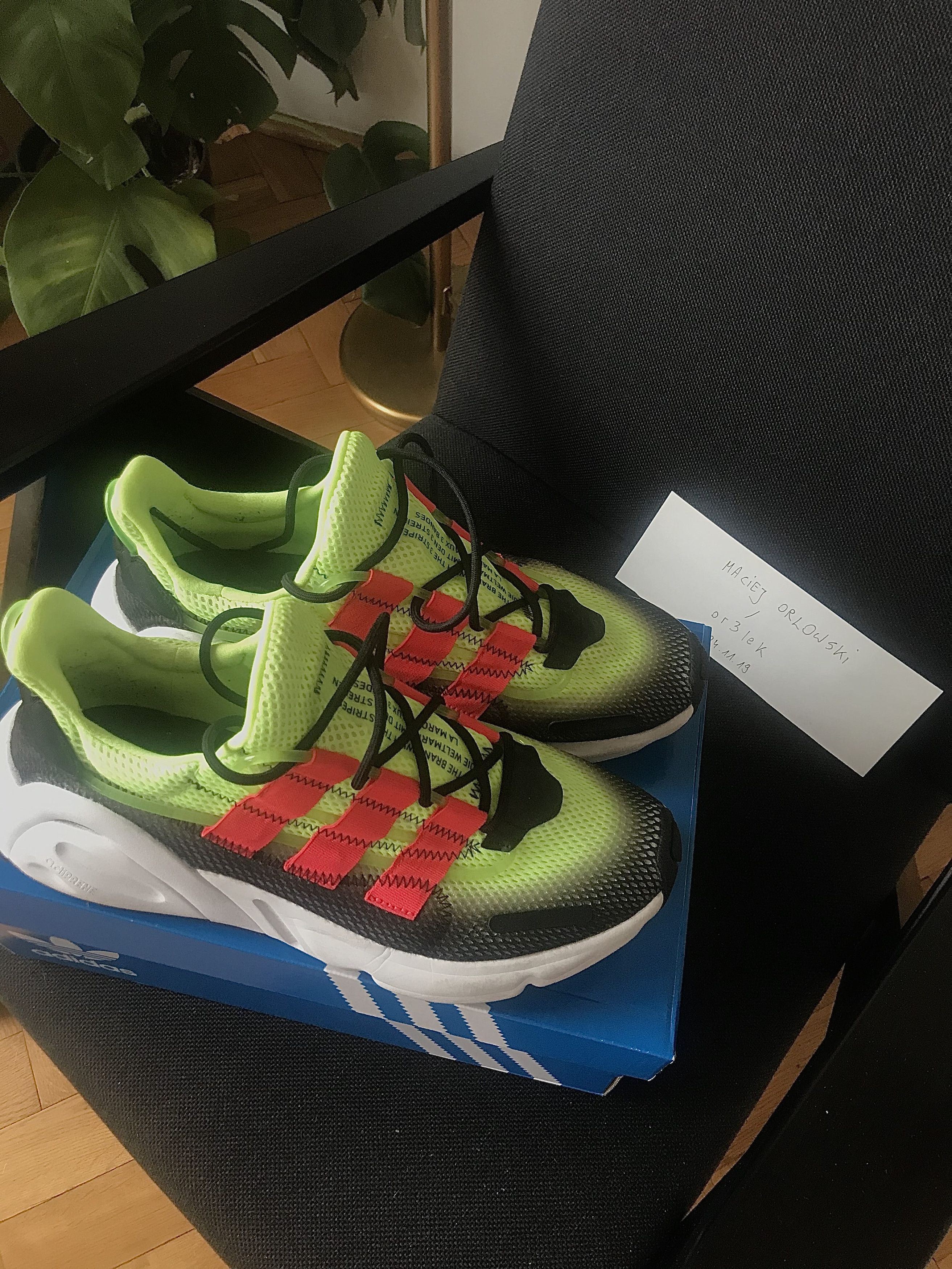 adidas lxcon black green