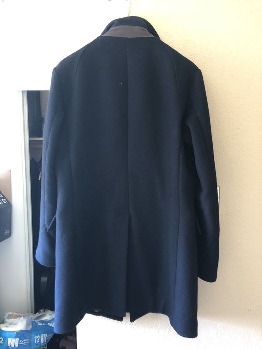 Billy Reid Astor Coat Navy Small Grailed