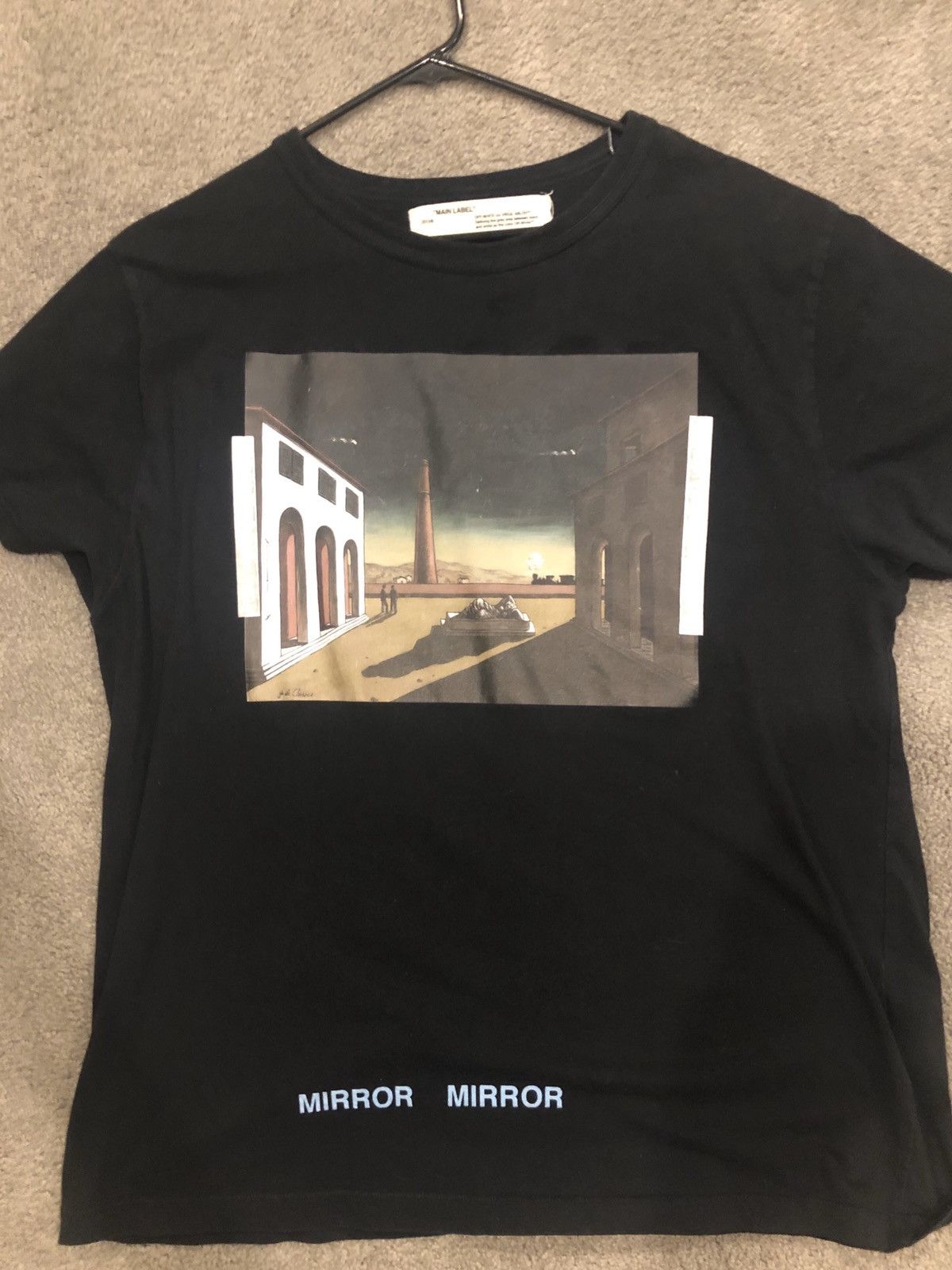 Off-White Off-White Giorgio De Chirico t-shirt | Grailed