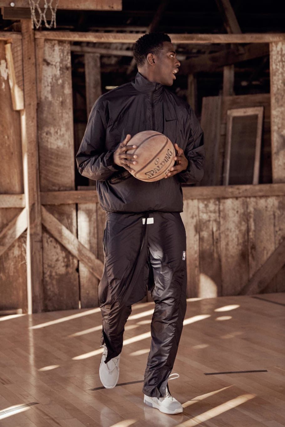 Fear of God Nike Fear Of god Nike Tear Away warm up pants black Grailed