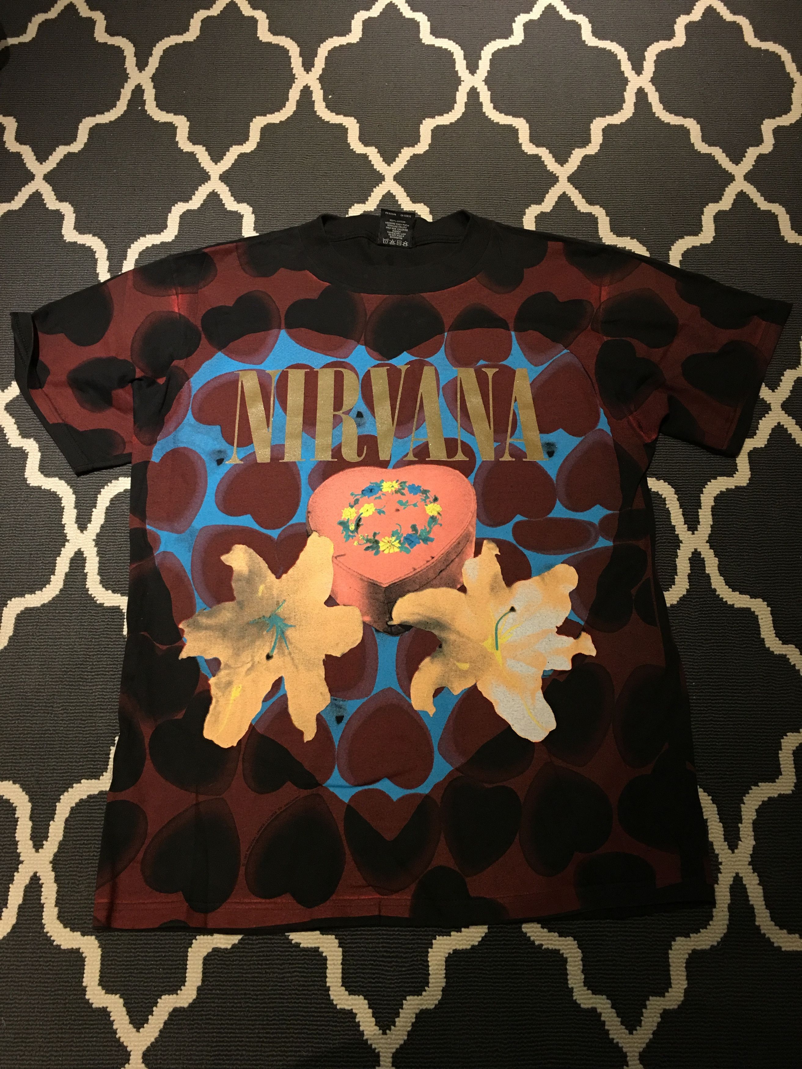 Justin bieber nirvana t shirt best sale