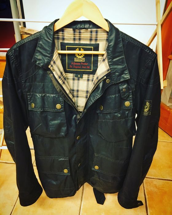 Belstaff black prince clearance label