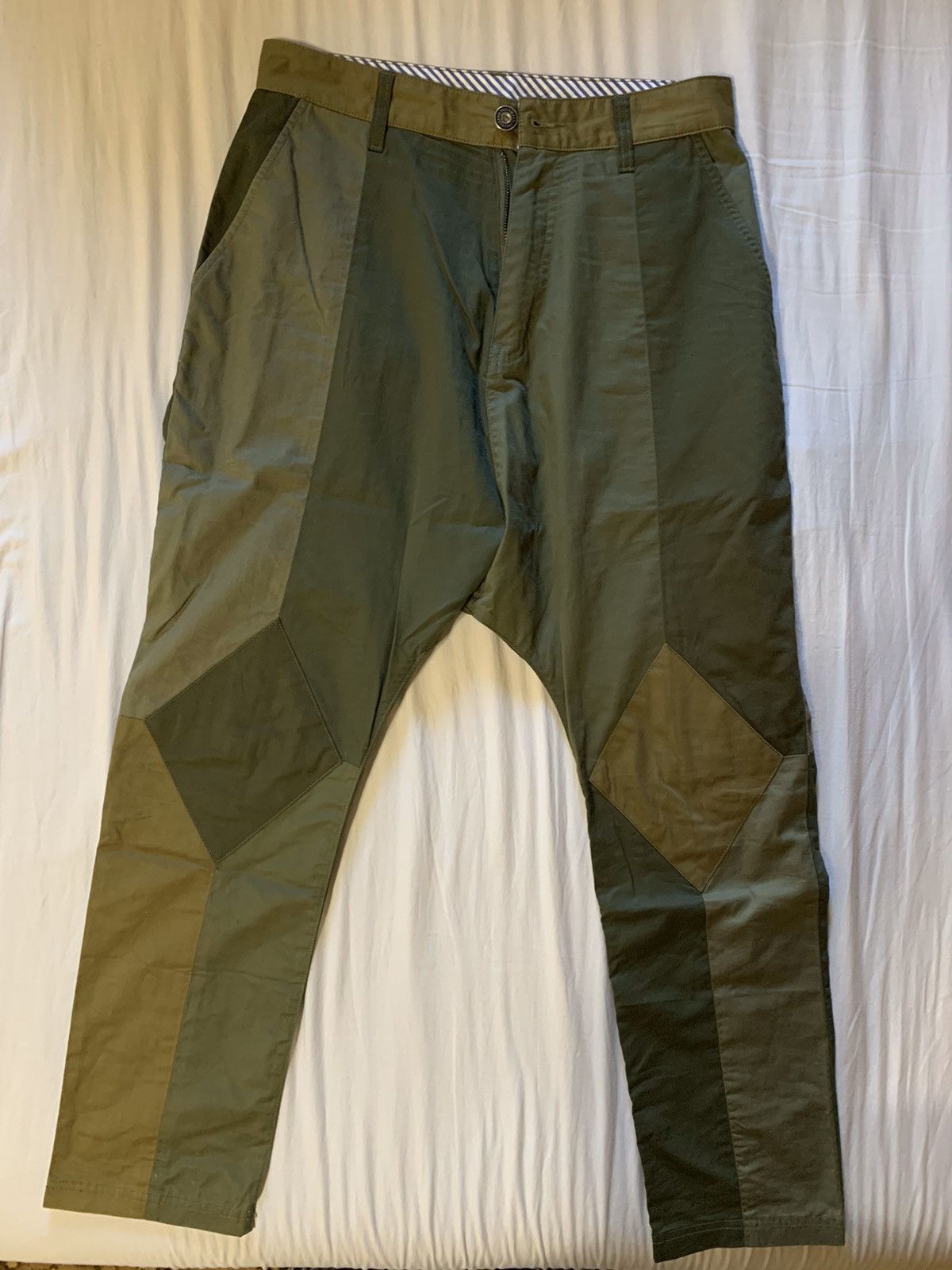 Mostly Heard Rarely Seen Mostly Heard Rarely Seen Drop Crotch Pants Size US 30 / EU 46 - 1 Thumbnail