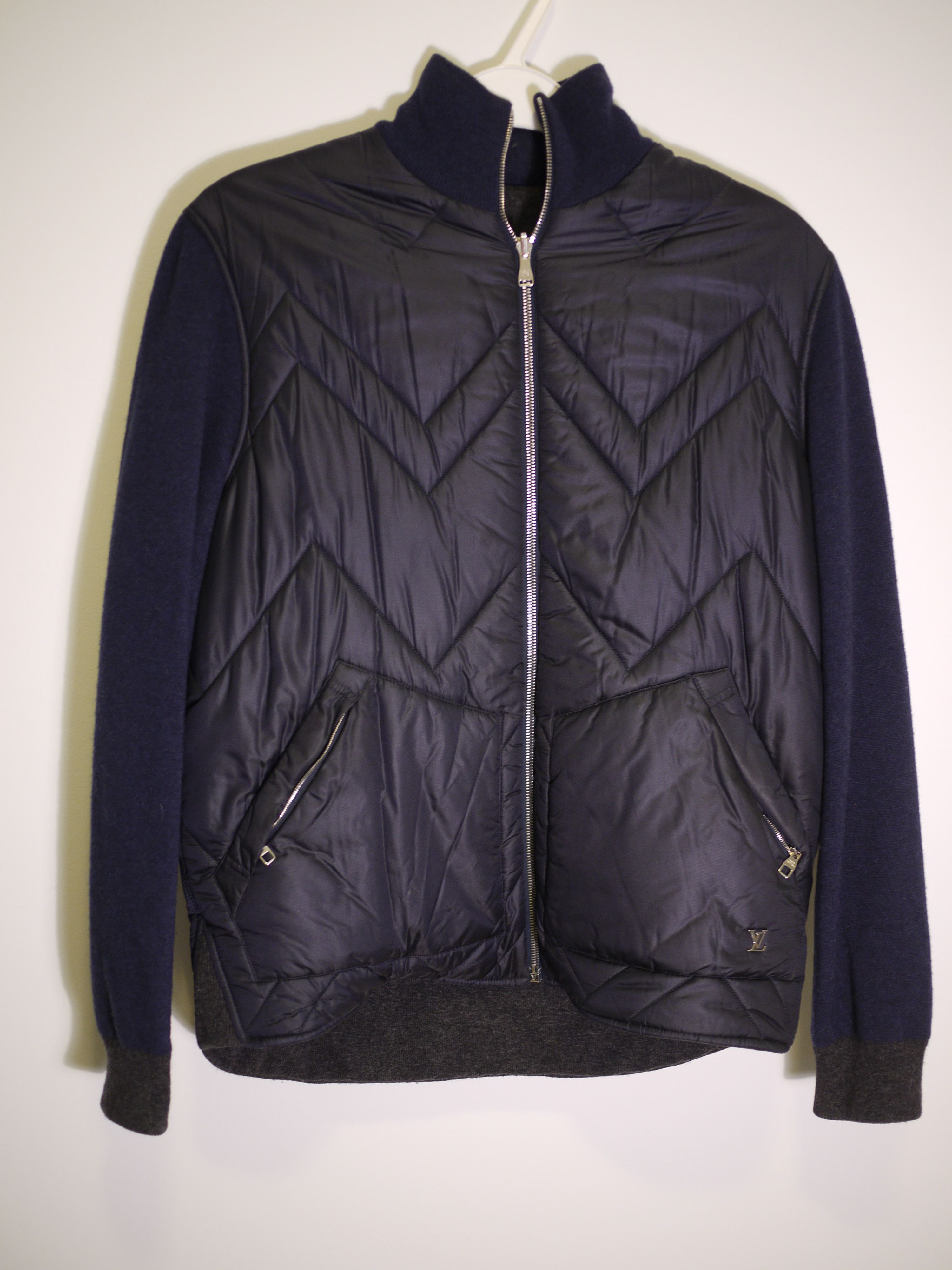 Louis Vuitton Louis Vuitton Navy Jacket Size US S / EU 44-46 / 1 - 1 Thumbnail