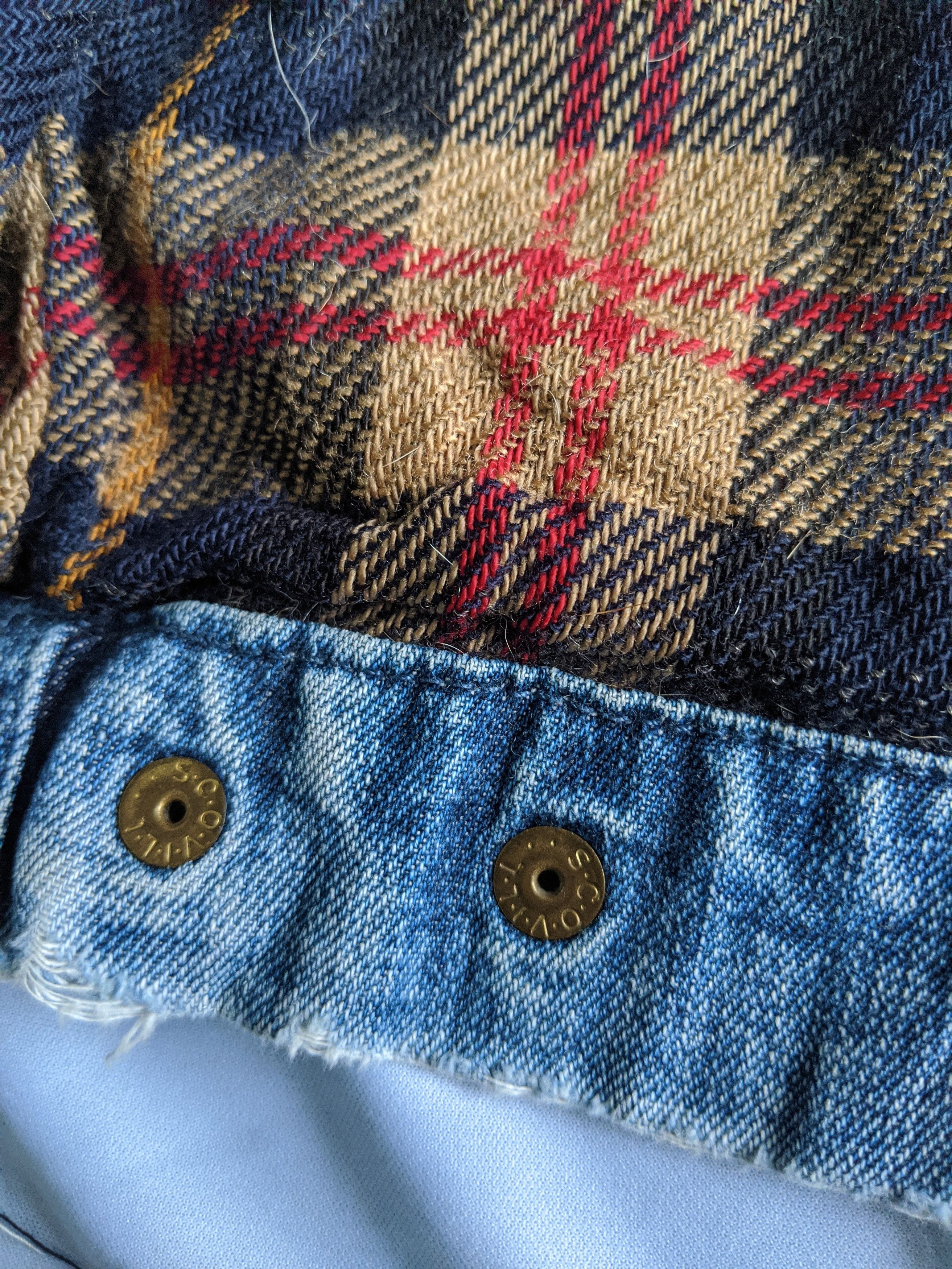 Edwin × Vintage Vintage Edwin jacket checked double pocket scovill button Size US XL / EU 56 / 4 - 3 Thumbnail