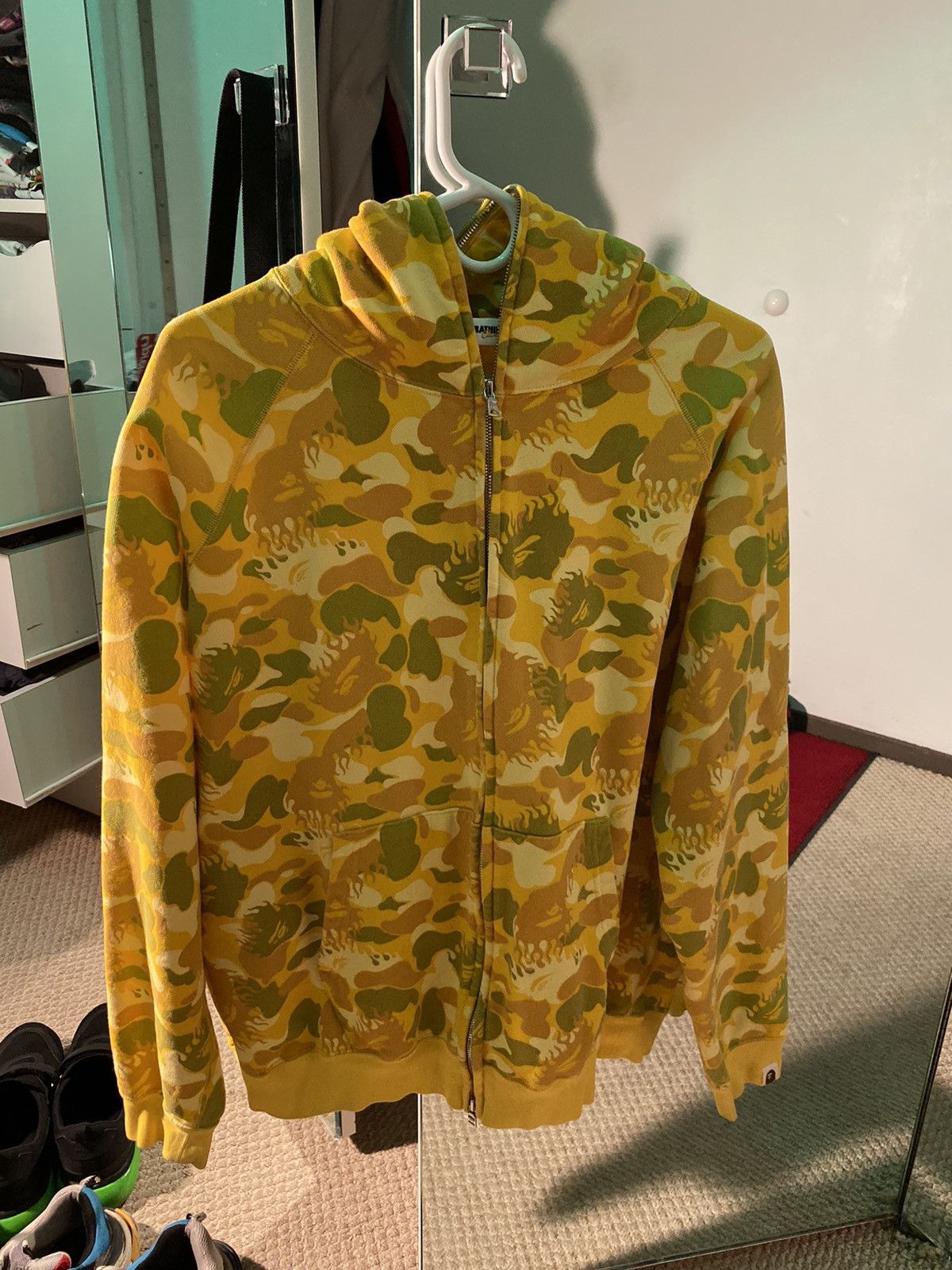 Fire camo bape clearance