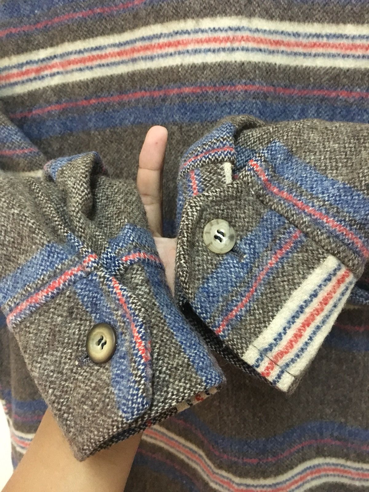 Japanese Brand Dauglas Japan Button Up Wool Jacket Four Pocket Size US L / EU 52-54 / 3 - 4 Thumbnail