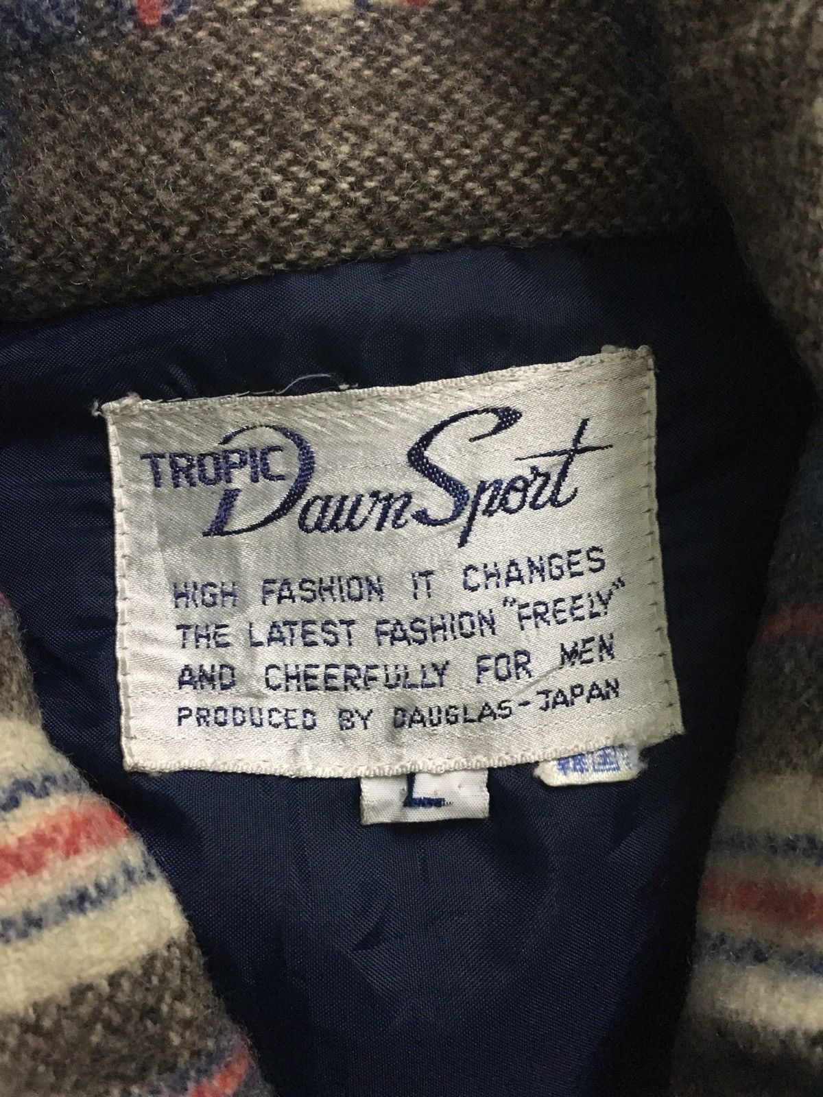 Japanese Brand Dauglas Japan Button Up Wool Jacket Four Pocket Size US L / EU 52-54 / 3 - 5 Thumbnail
