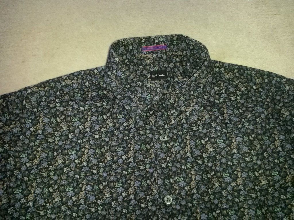 Paul Smith RARE Mainline Floral Flower Shirt Made in Italy Size US M / EU 48-50 / 2 - 3 Thumbnail