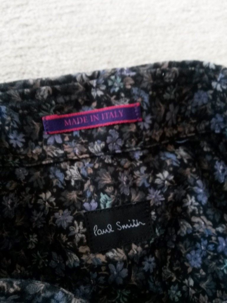 Paul Smith RARE Mainline Floral Flower Shirt Made in Italy Size US M / EU 48-50 / 2 - 9 Thumbnail