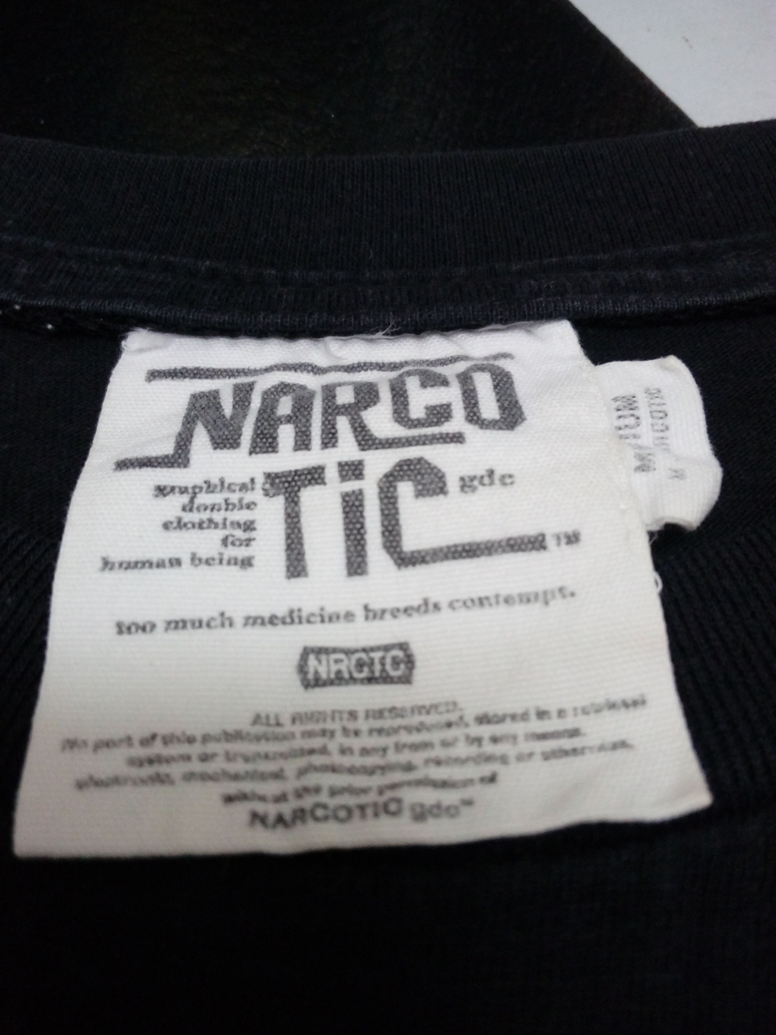 Japanese Brand × Narcotic GDC × Vintage VINTAGE NARCOTIC GDC T-SHIRT Size US M / EU 48-50 / 2 - 9 Thumbnail
