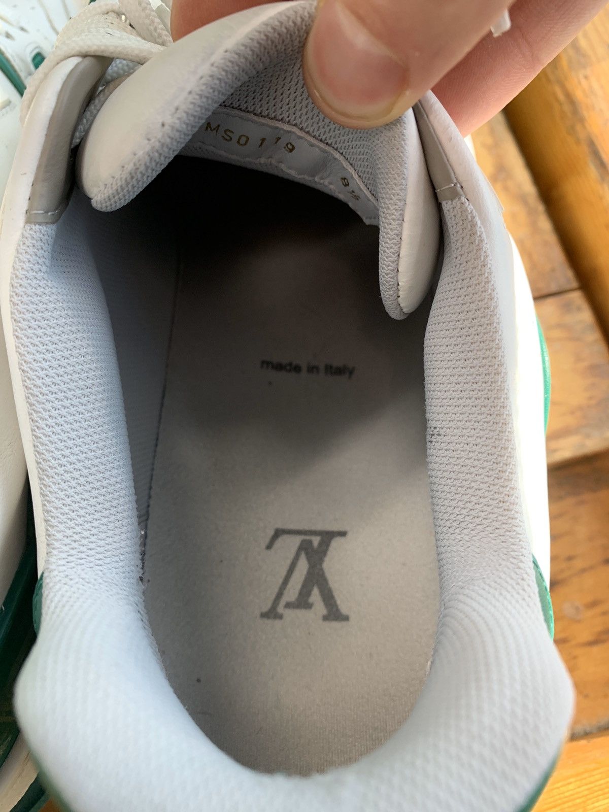Louis Vuitton lo-too trainer Virgil Alboh