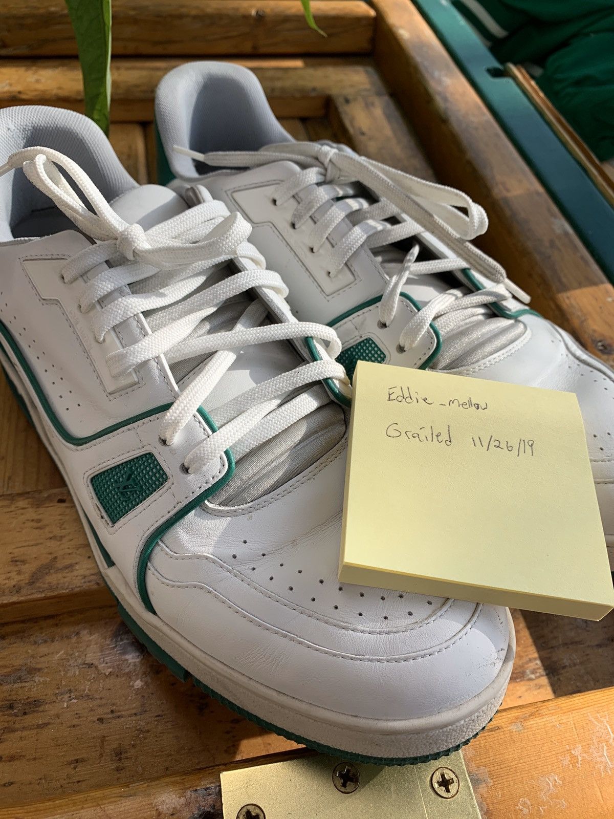 Louis Vuitton lo-too trainer Virgil Alboh