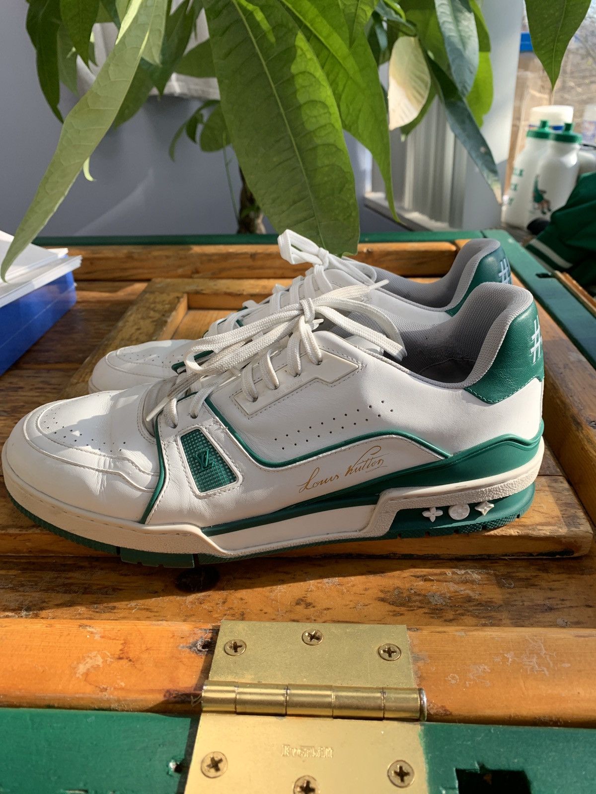 Louis Vuitton lo-too trainer Virgil Alboh
