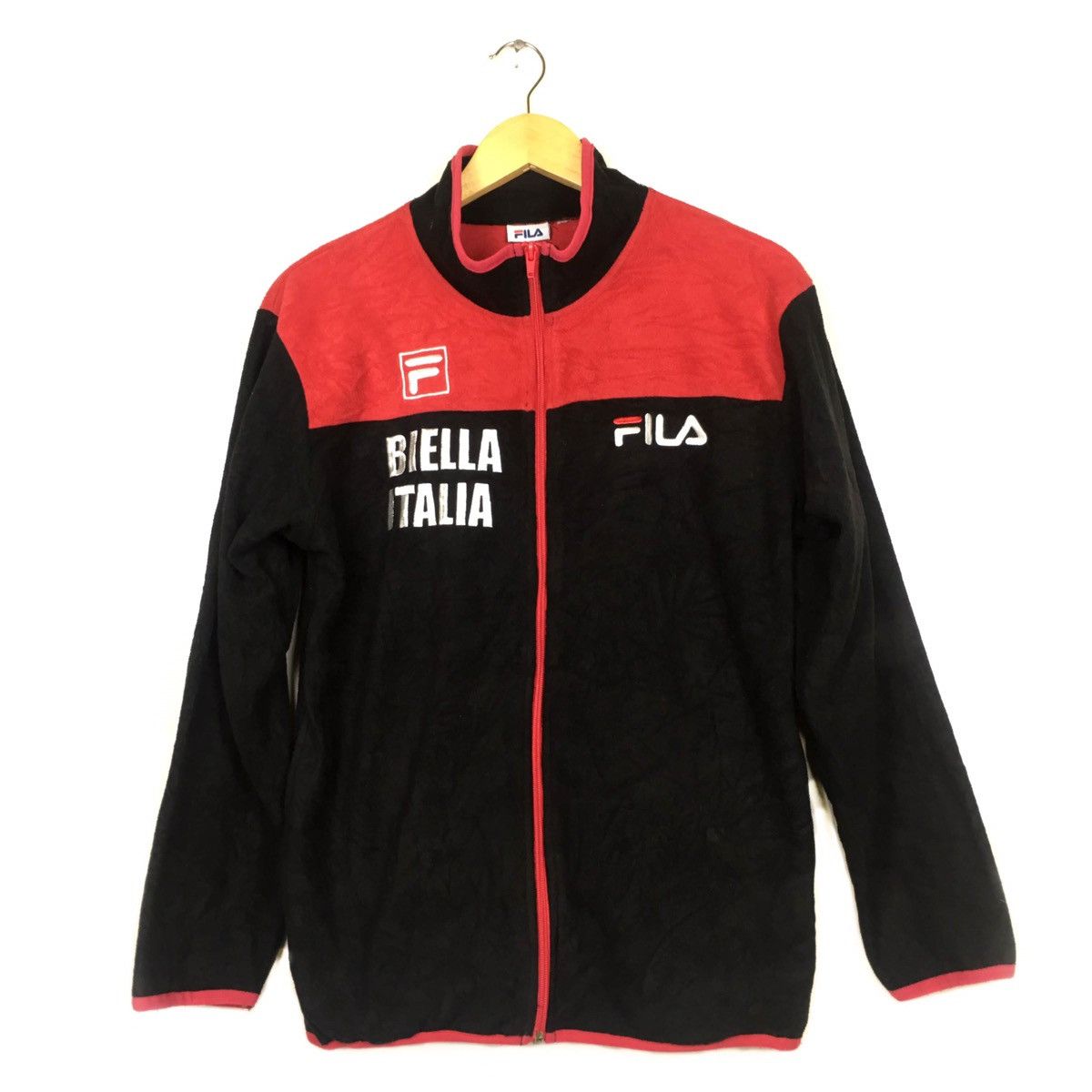 Fila Fila Italia Colorblock Fleece Sweater Jacket Size US S / EU 44-46 / 1 - 1 Thumbnail