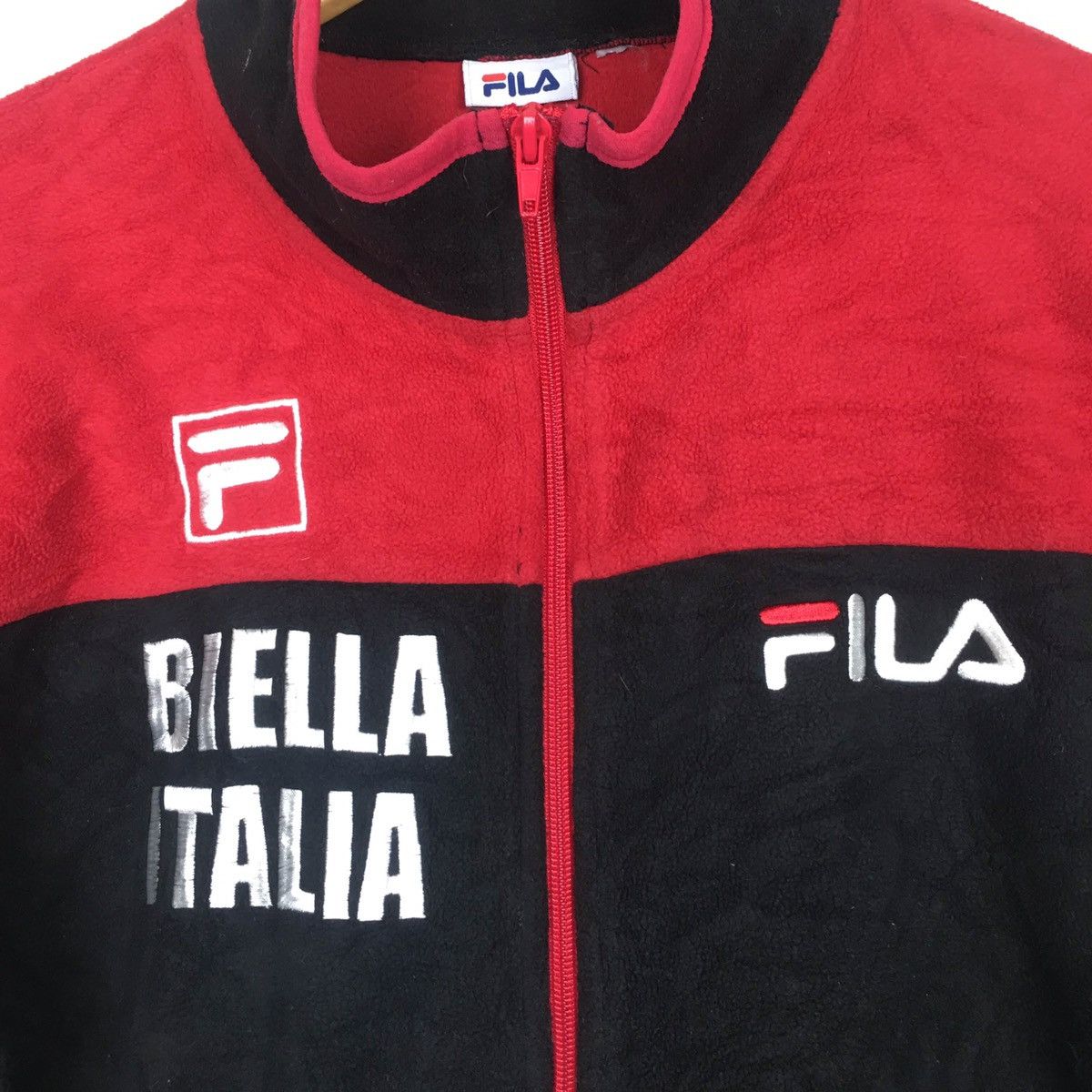 Fila Fila Italia Colorblock Fleece Sweater Jacket Size US S / EU 44-46 / 1 - 4 Thumbnail