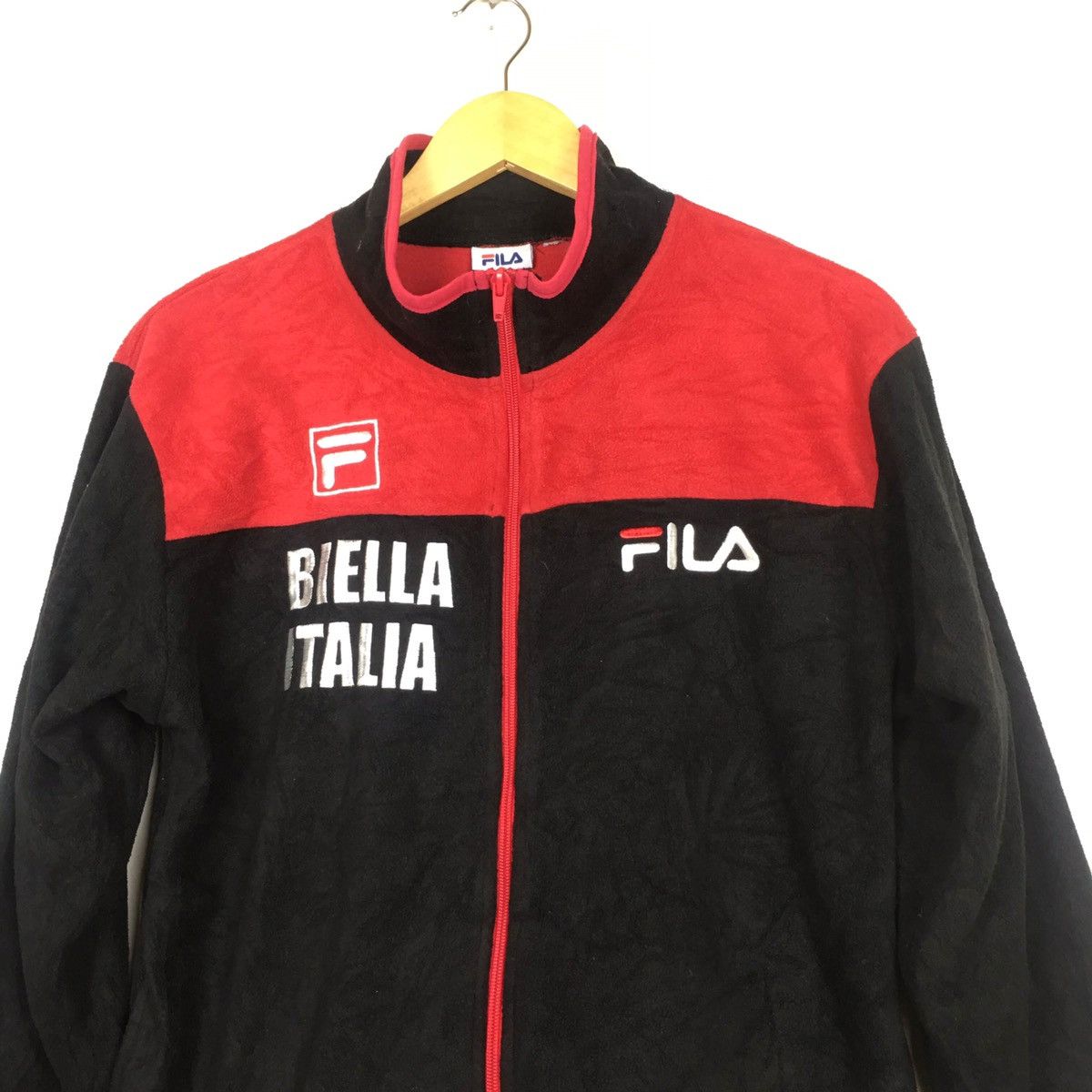 Fila Fila Italia Colorblock Fleece Sweater Jacket Size US S / EU 44-46 / 1 - 2 Thumbnail
