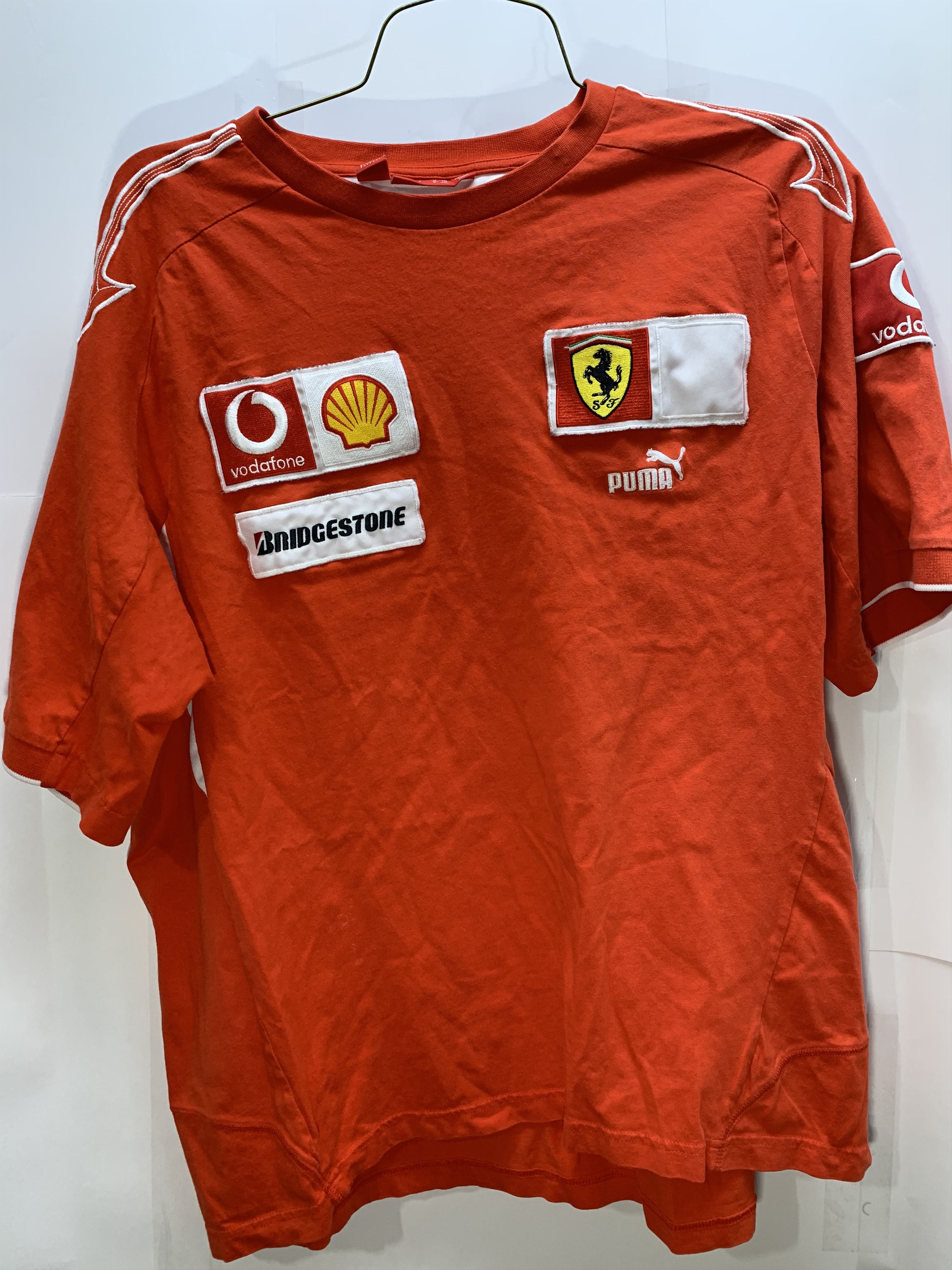 Ferrari × Puma × Vintage Vintage Puma x Ferrari Tee Size US XXL / EU 58 / 5 - 1 Thumbnail
