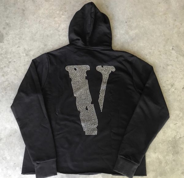 Vlone x store swarovski hoodie