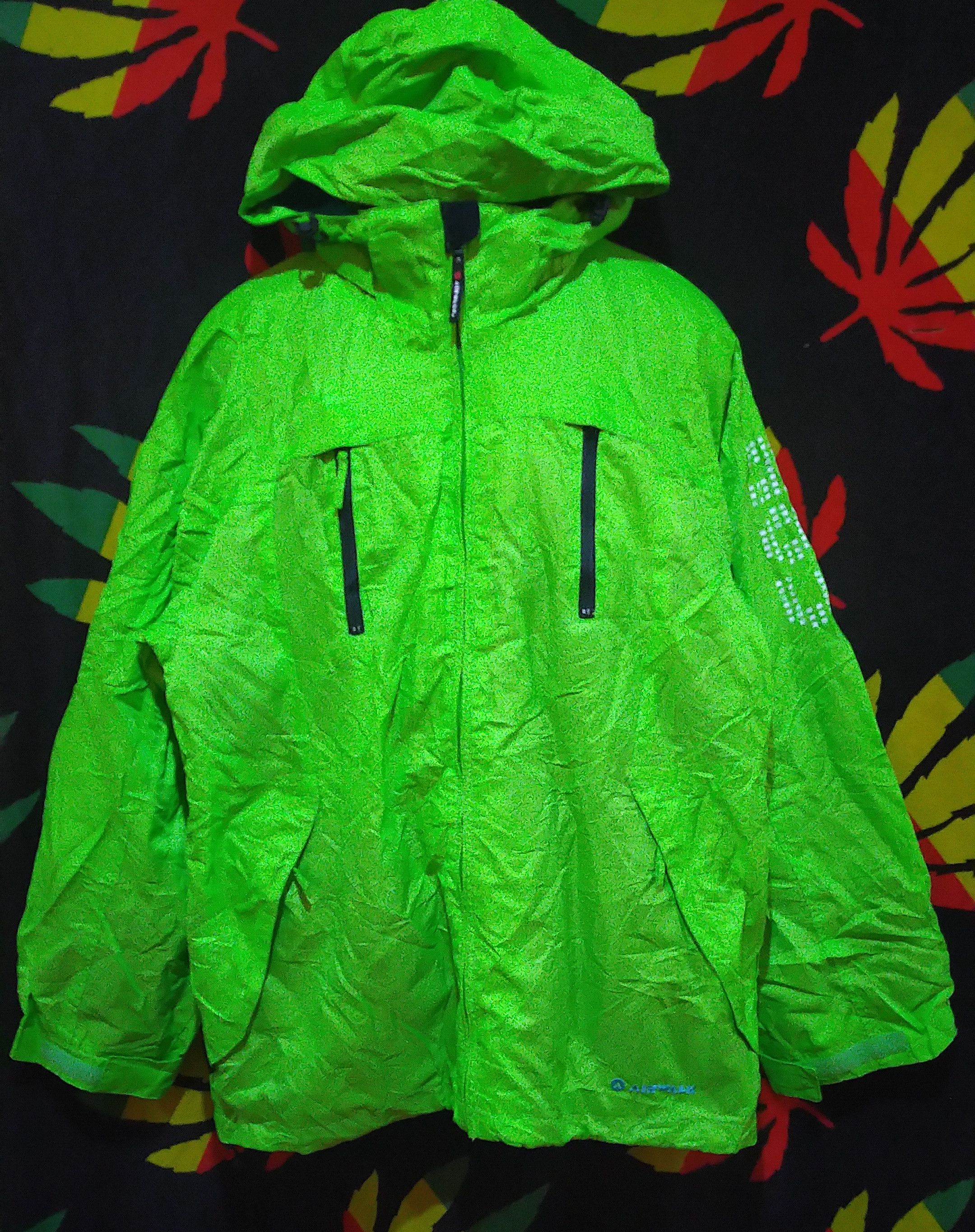 Airwalk Airwalk ski jacket winter crazy colour florencent green Size US XL / EU 56 / 4 - 1 Thumbnail