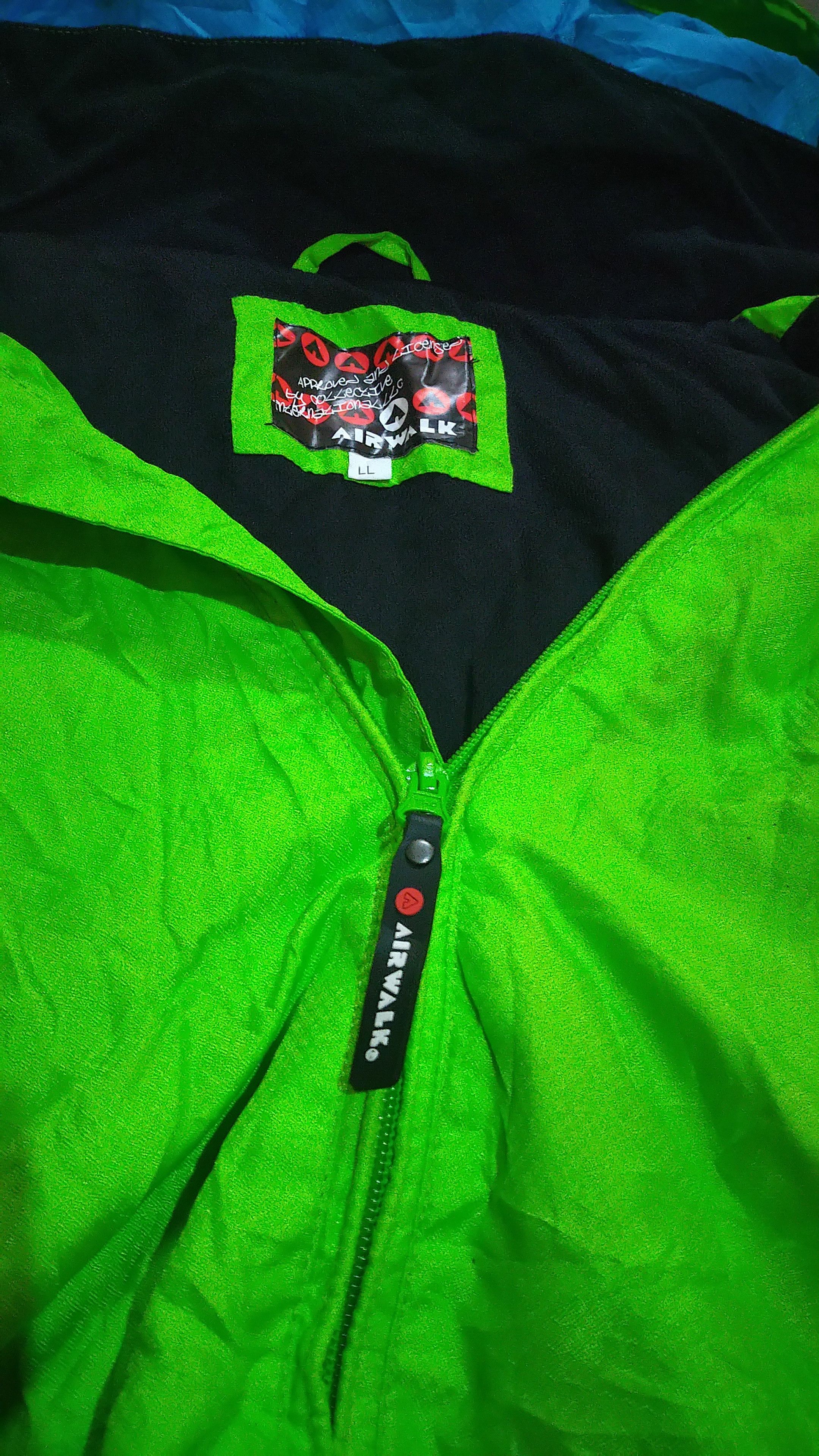 Airwalk Airwalk ski jacket winter crazy colour florencent green Size US XL / EU 56 / 4 - 3 Thumbnail