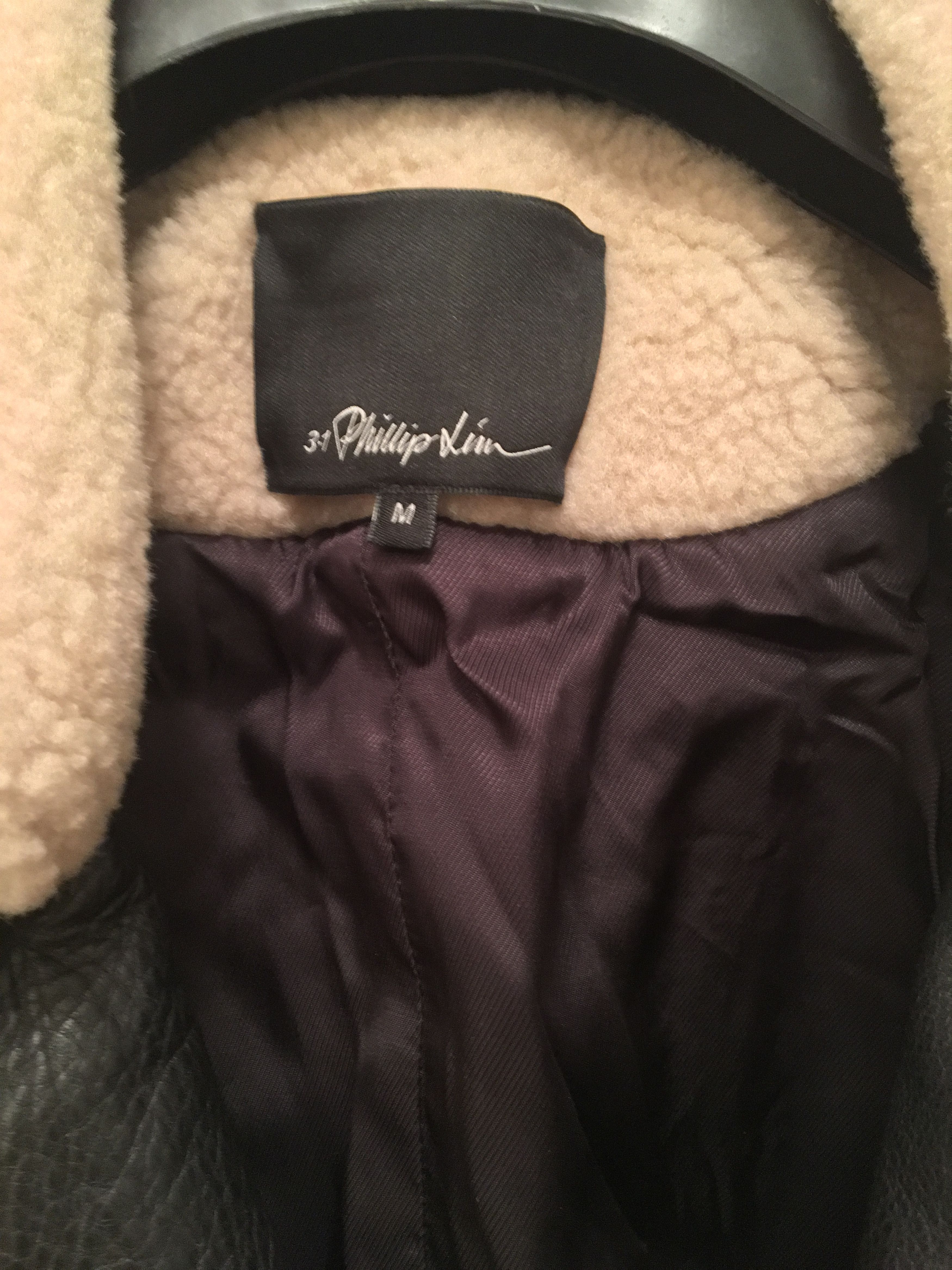 3.1 Phillip Lim Shearling/Leather Moto jacket Size US M / EU 48-50 / 2 - 5 Thumbnail