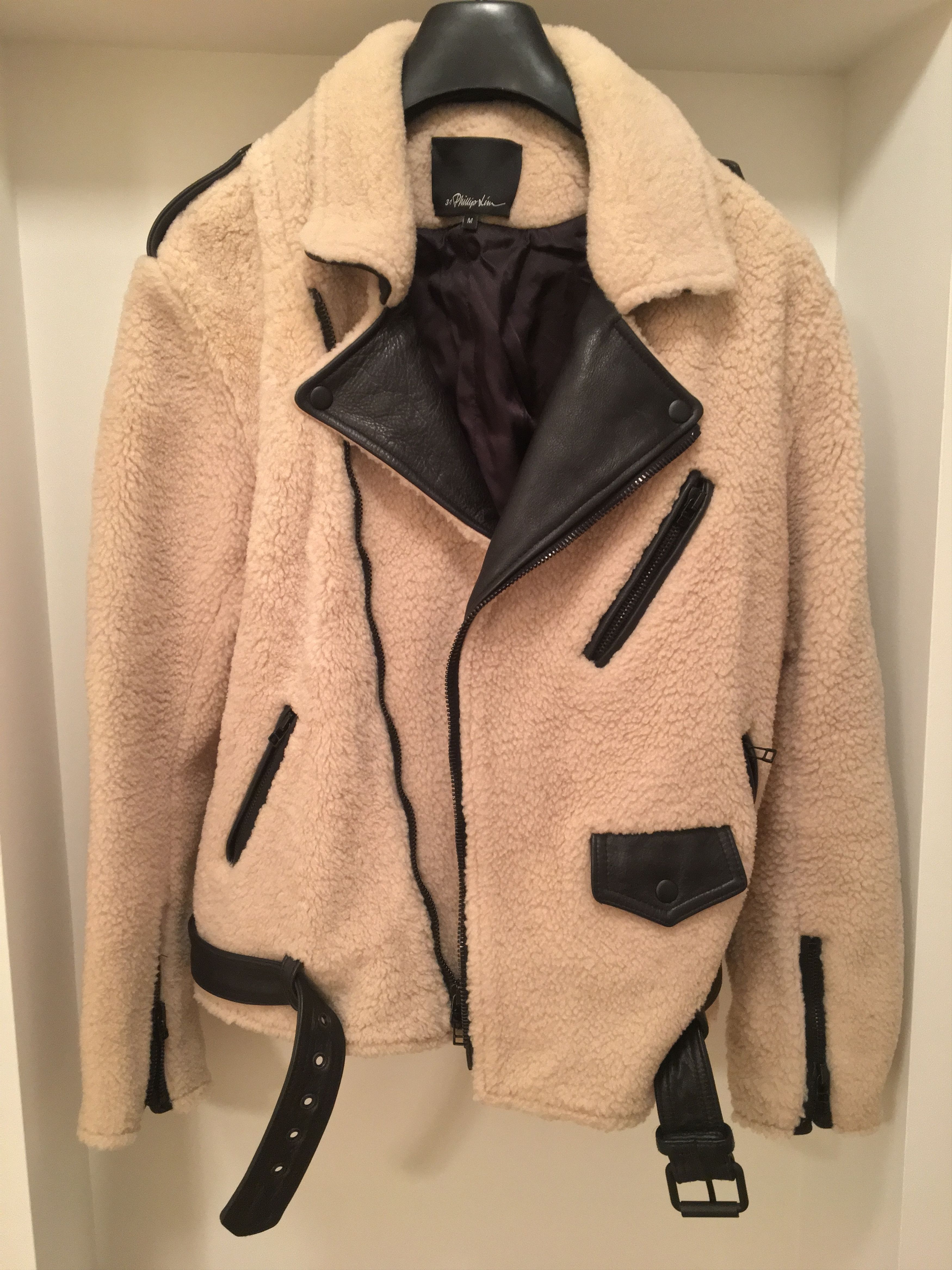 Phillip lim shearling jacket deals