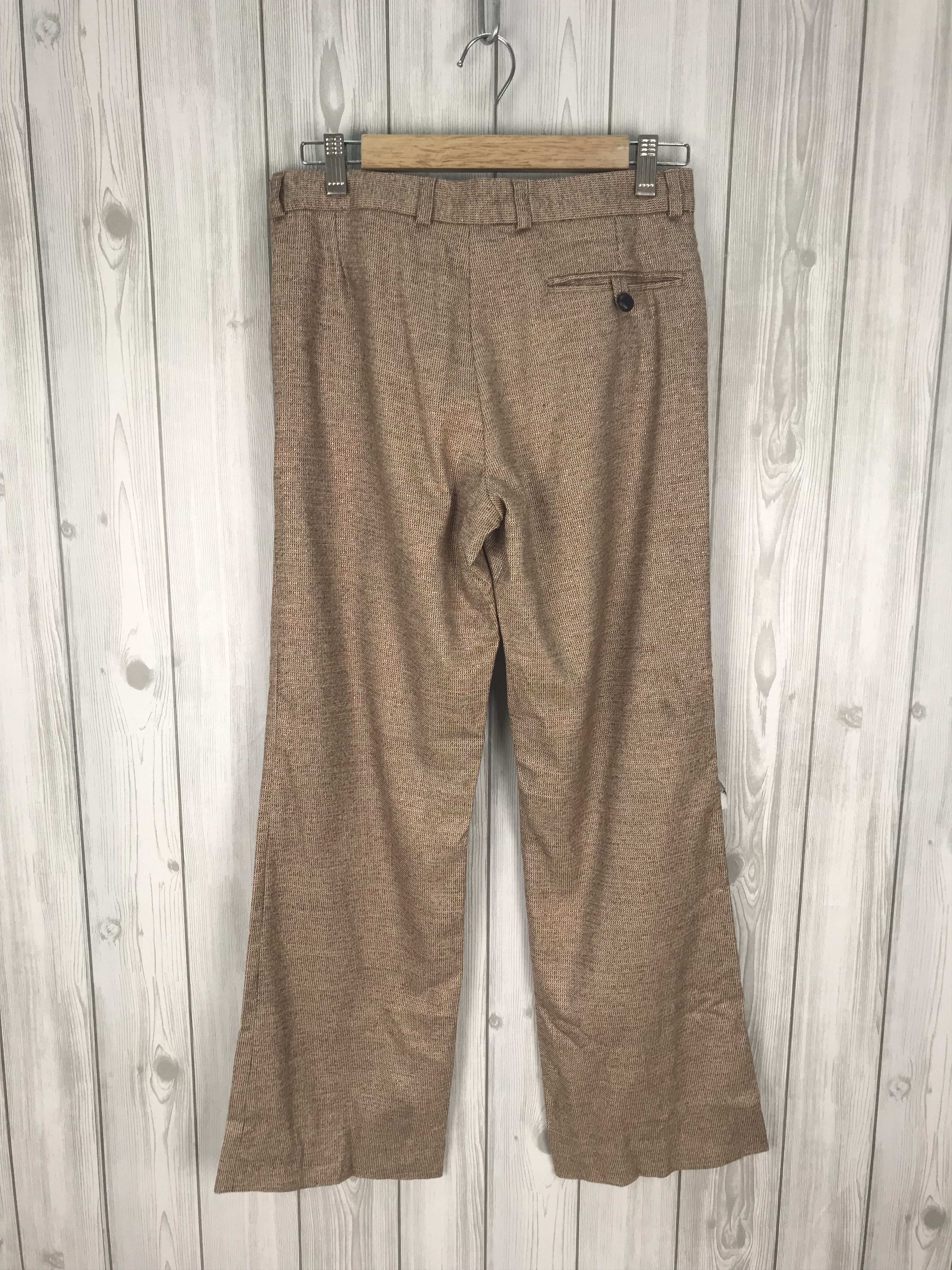 JOSEPH HOMME Vintage JOSEPH Homme Wool Nylon Gold Shinning Pants Size US 28 / EU 44 - 7 Thumbnail