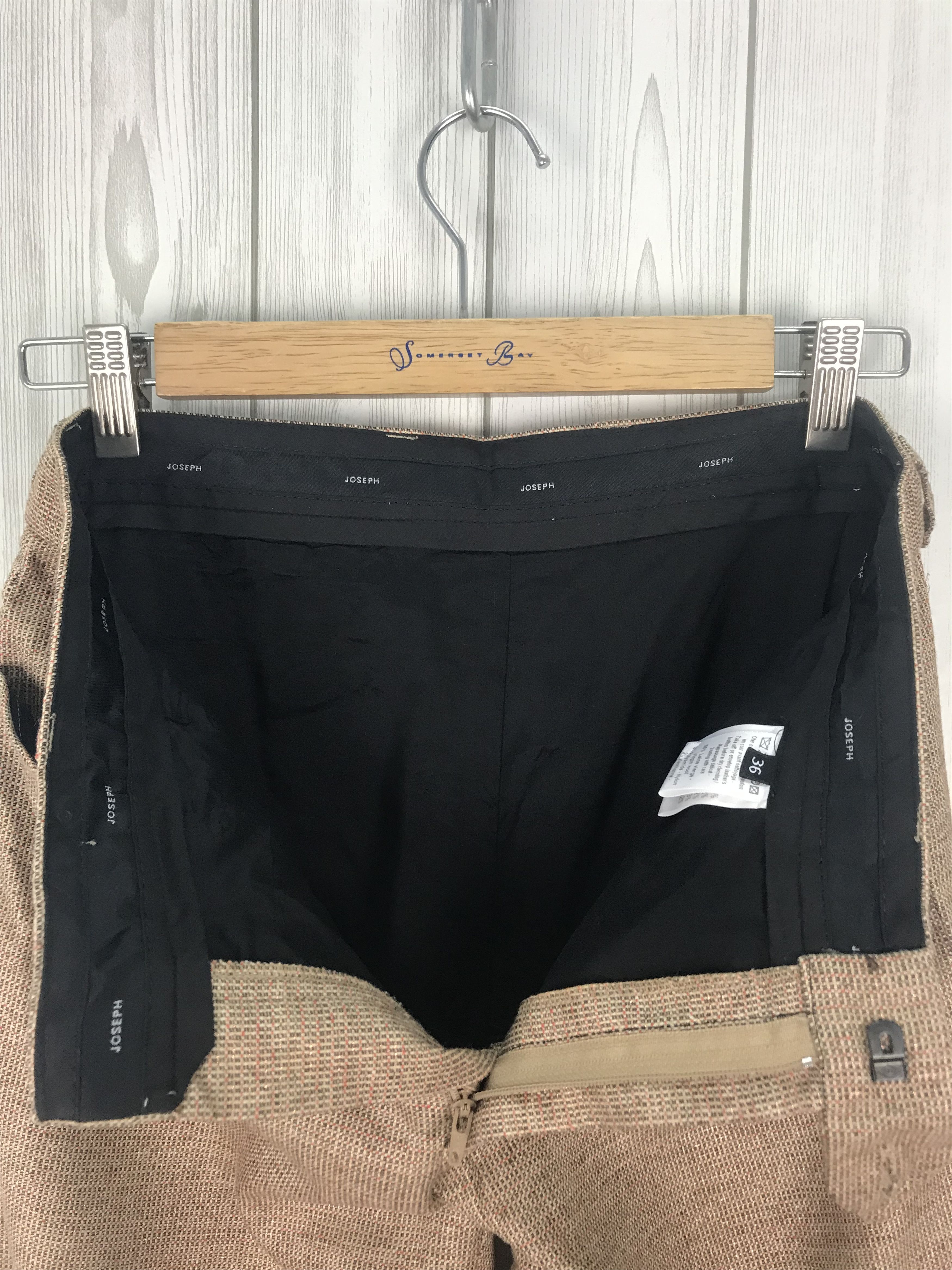 JOSEPH HOMME Vintage JOSEPH Homme Wool Nylon Gold Shinning Pants Size US 28 / EU 44 - 14 Thumbnail