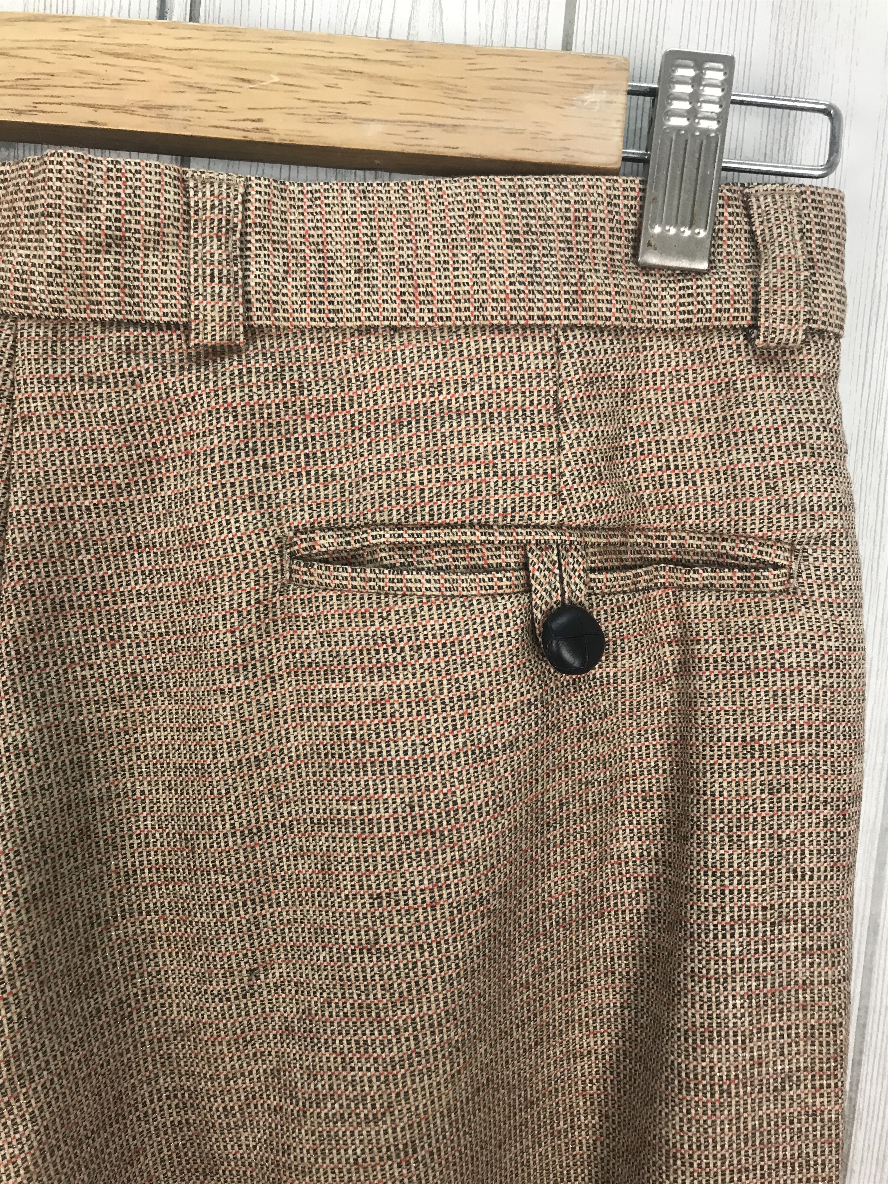 JOSEPH HOMME Vintage JOSEPH Homme Wool Nylon Gold Shinning Pants Size US 28 / EU 44 - 12 Thumbnail